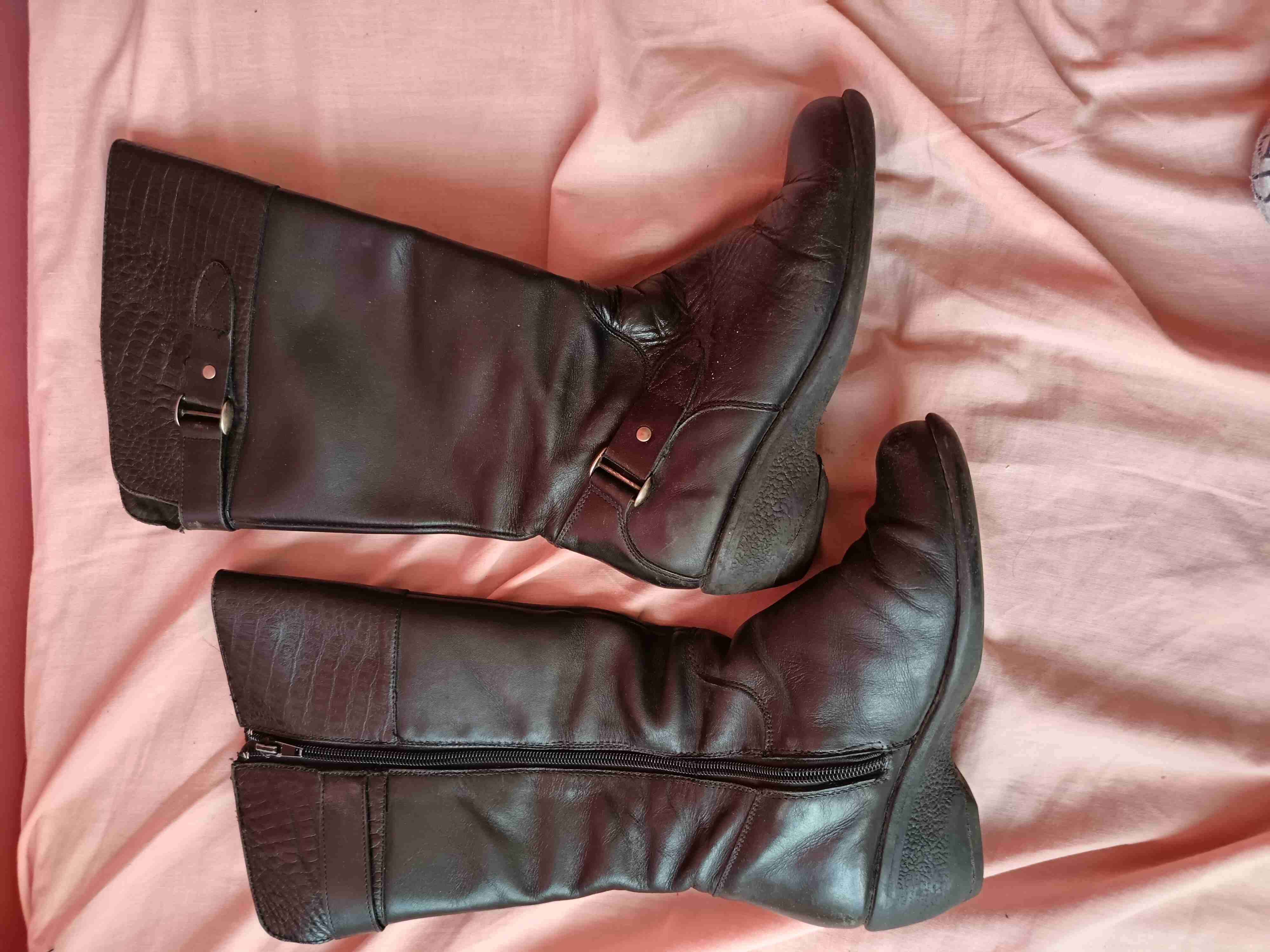 Botas largas negras - miniatura 3