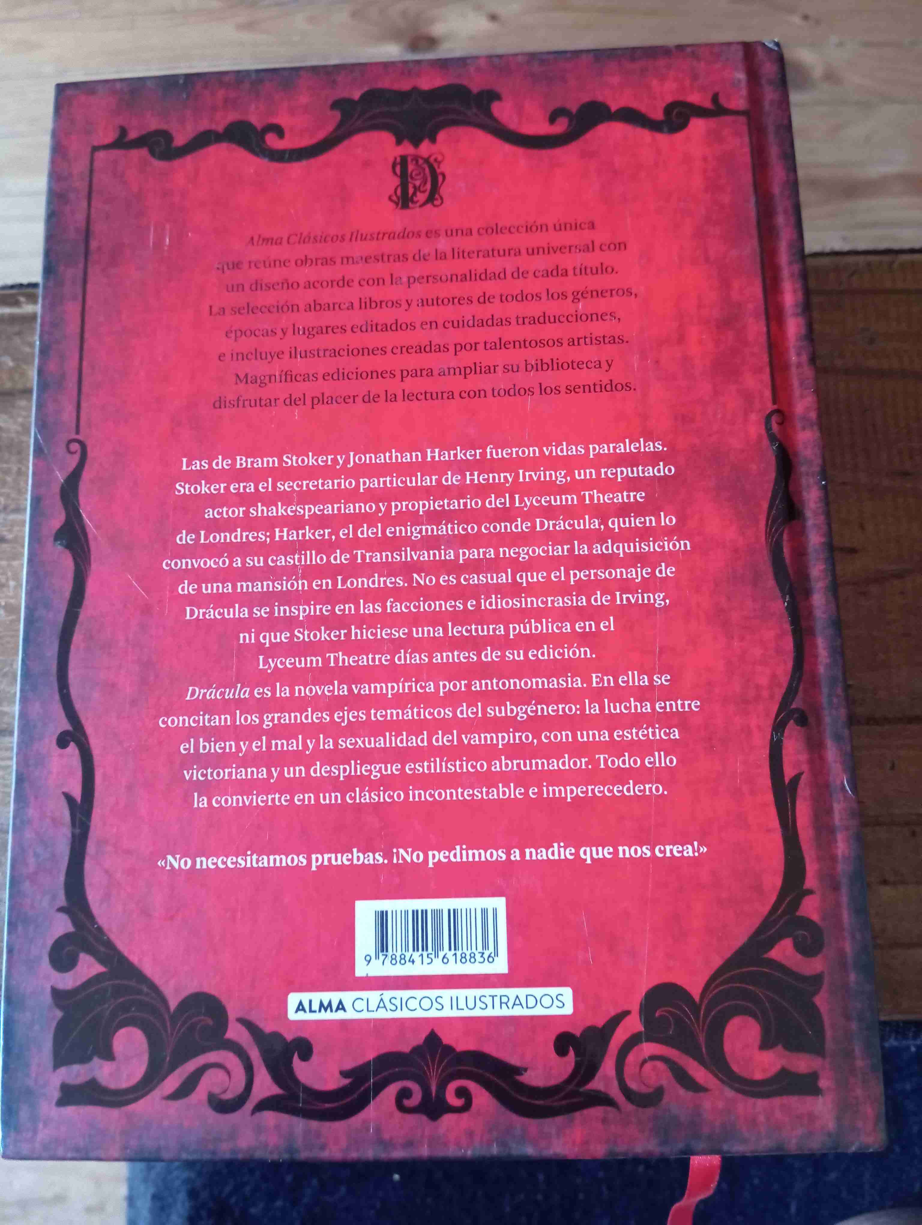 Drácula de Bram Stoker ilustrado tapa dura - miniatura 2