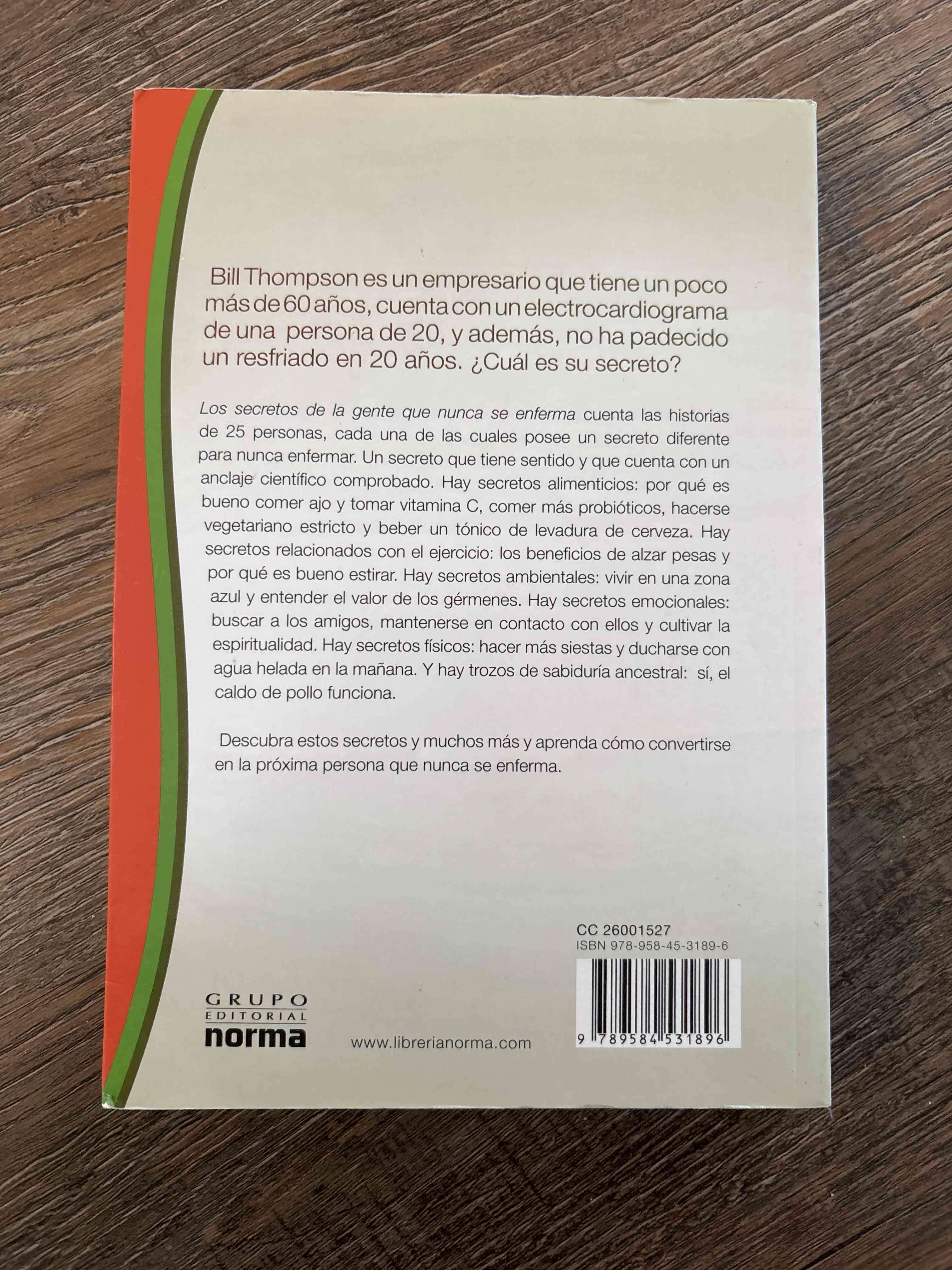 Libro Los secretos de la gente que nunca se enferma - miniatura 2
