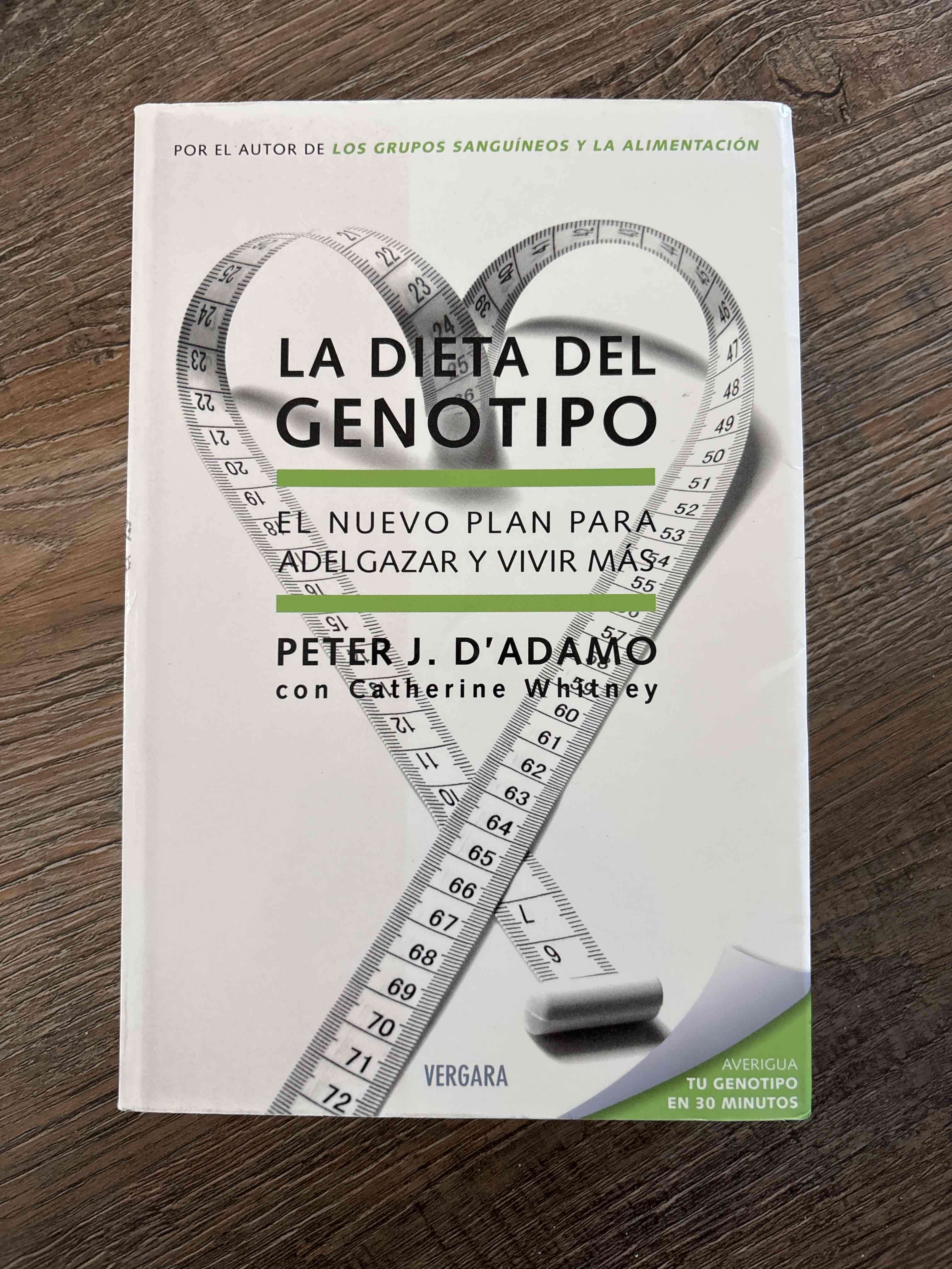 Libro La Dieta del Genotipo