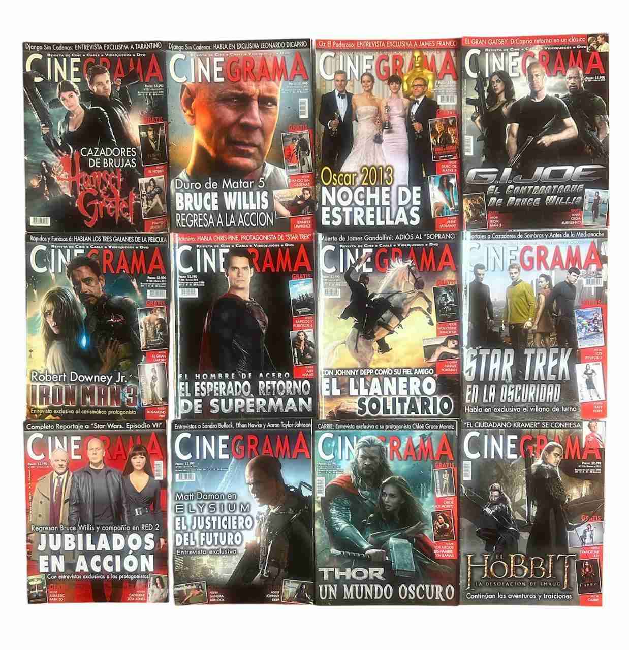 Revistas Cinegrama coleccionables