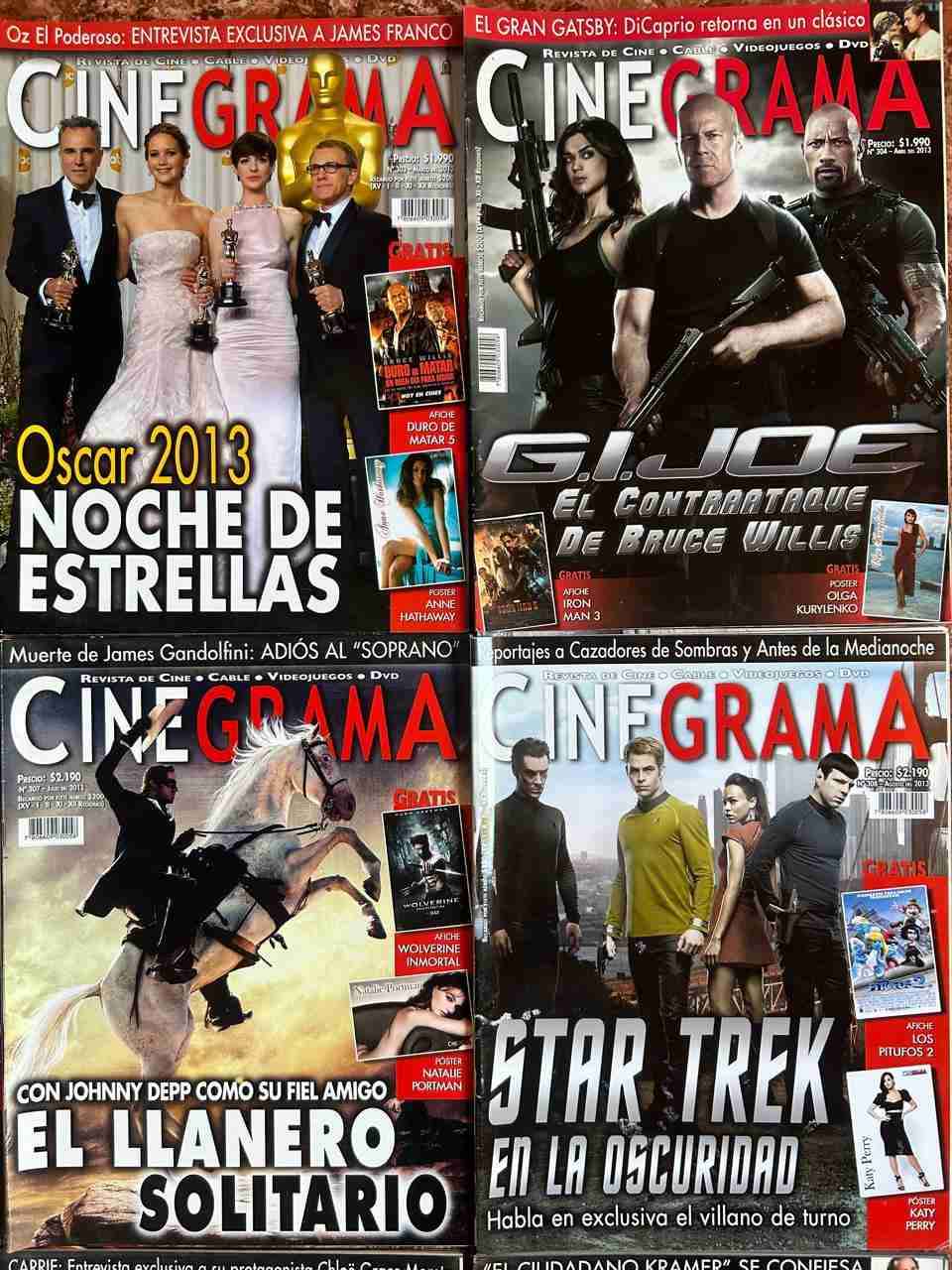 Revistas Cinegrama coleccionables - miniatura 3