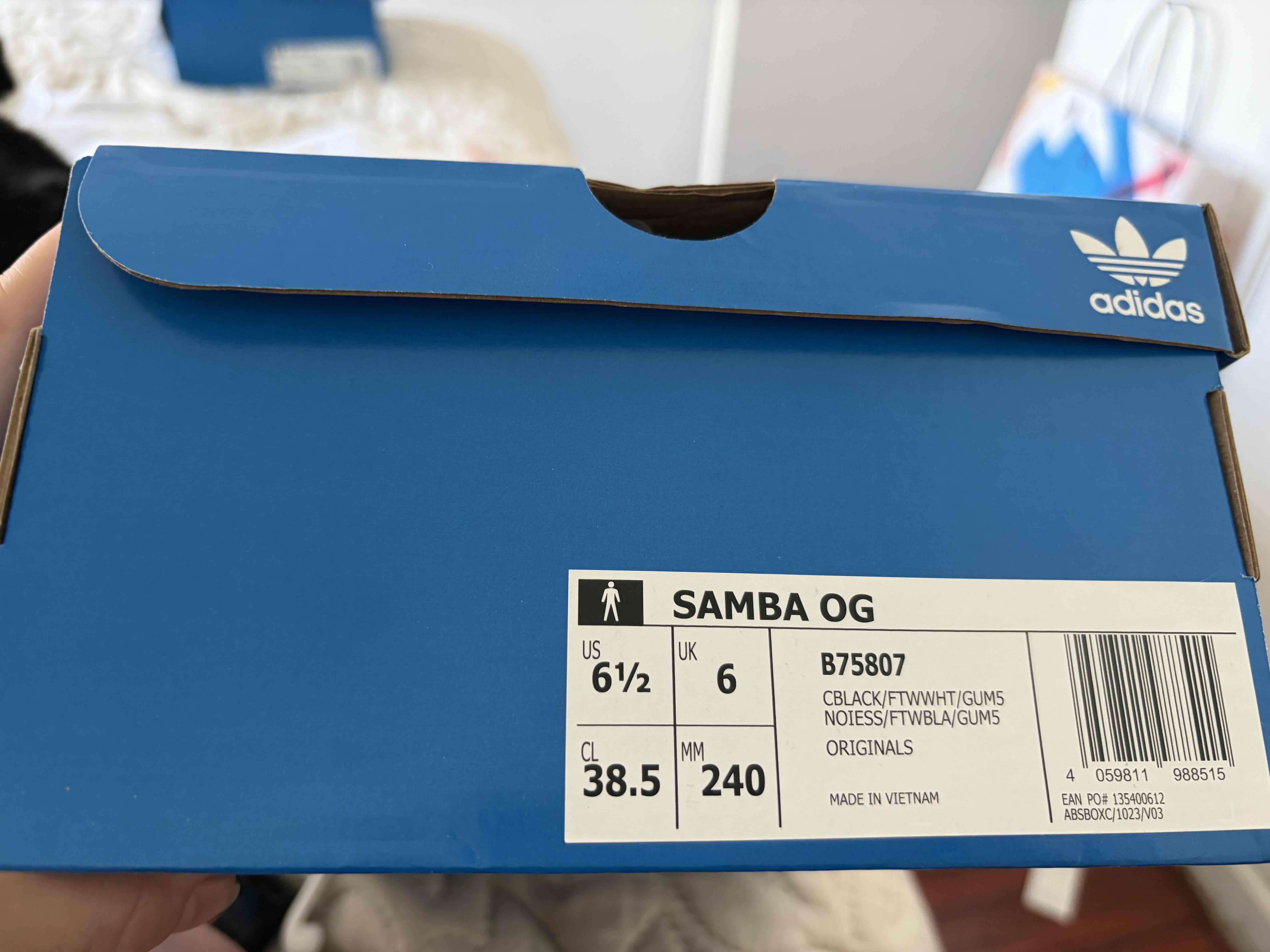 Zapatillas Adidas Samba negras - miniatura 2