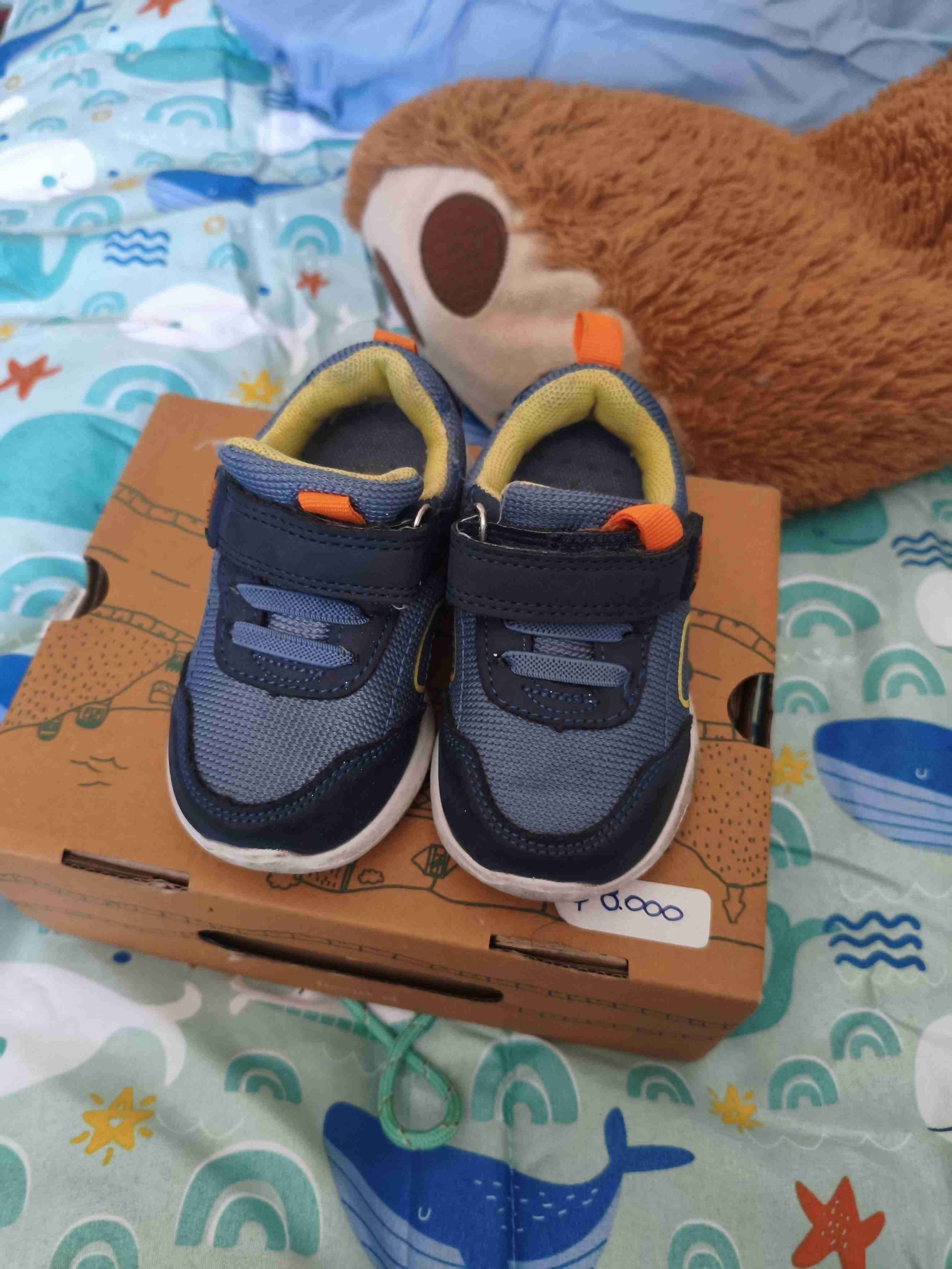 Zapatillas infantiles azul marino