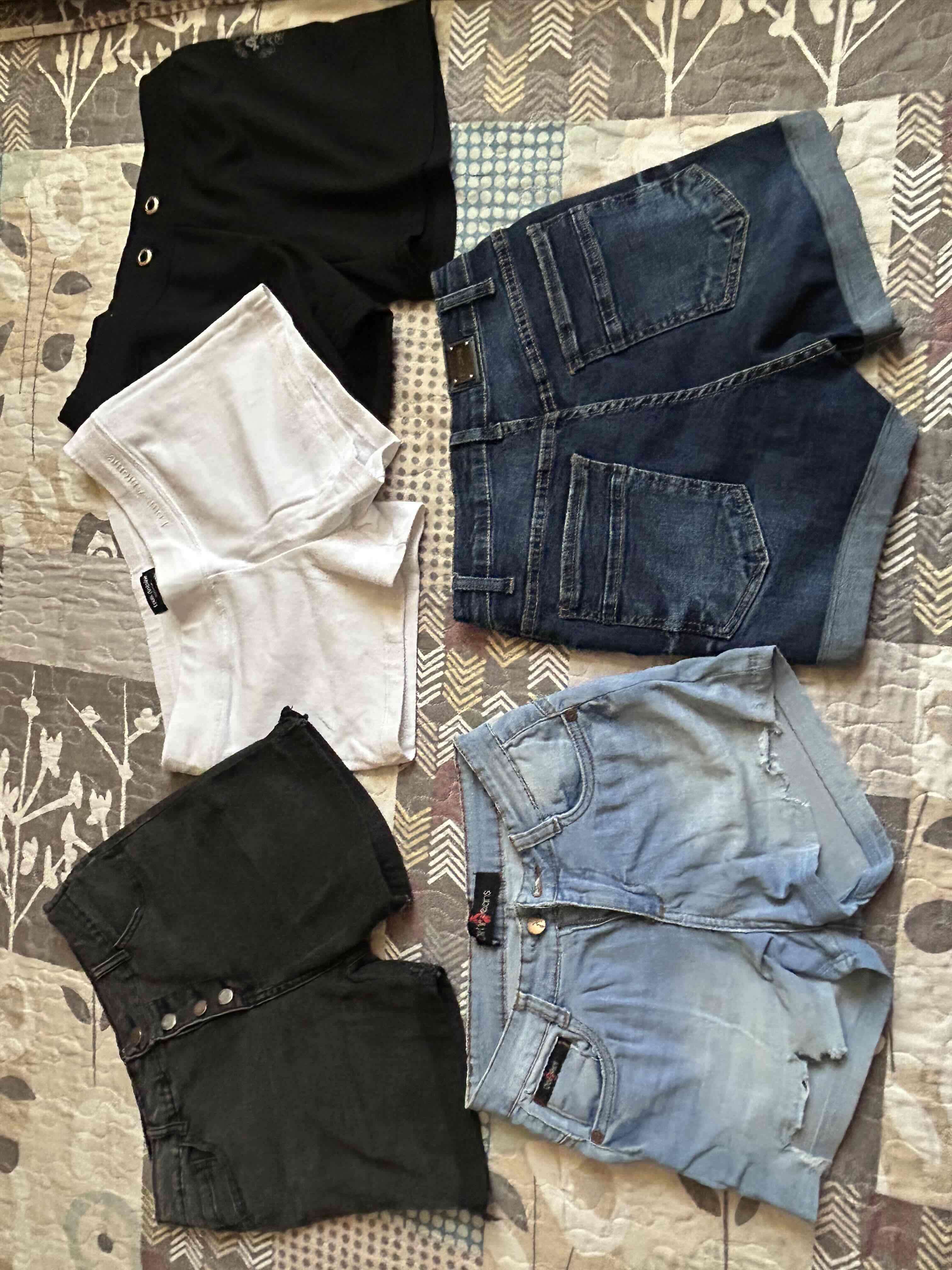 Lote de shorts variados mujer talla s y 38