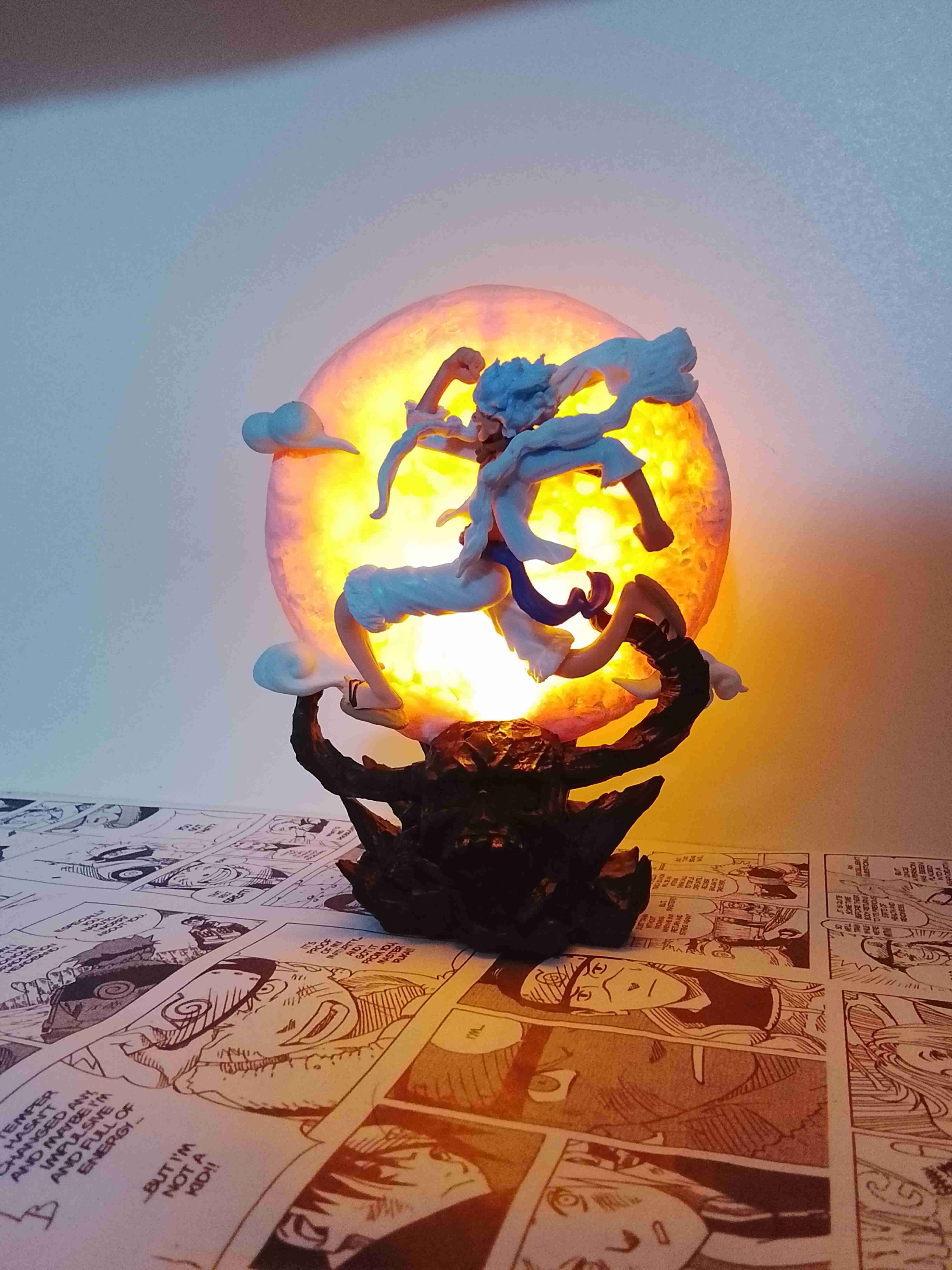 Luffy Figura Lampara Anime Decorativa - miniatura 2