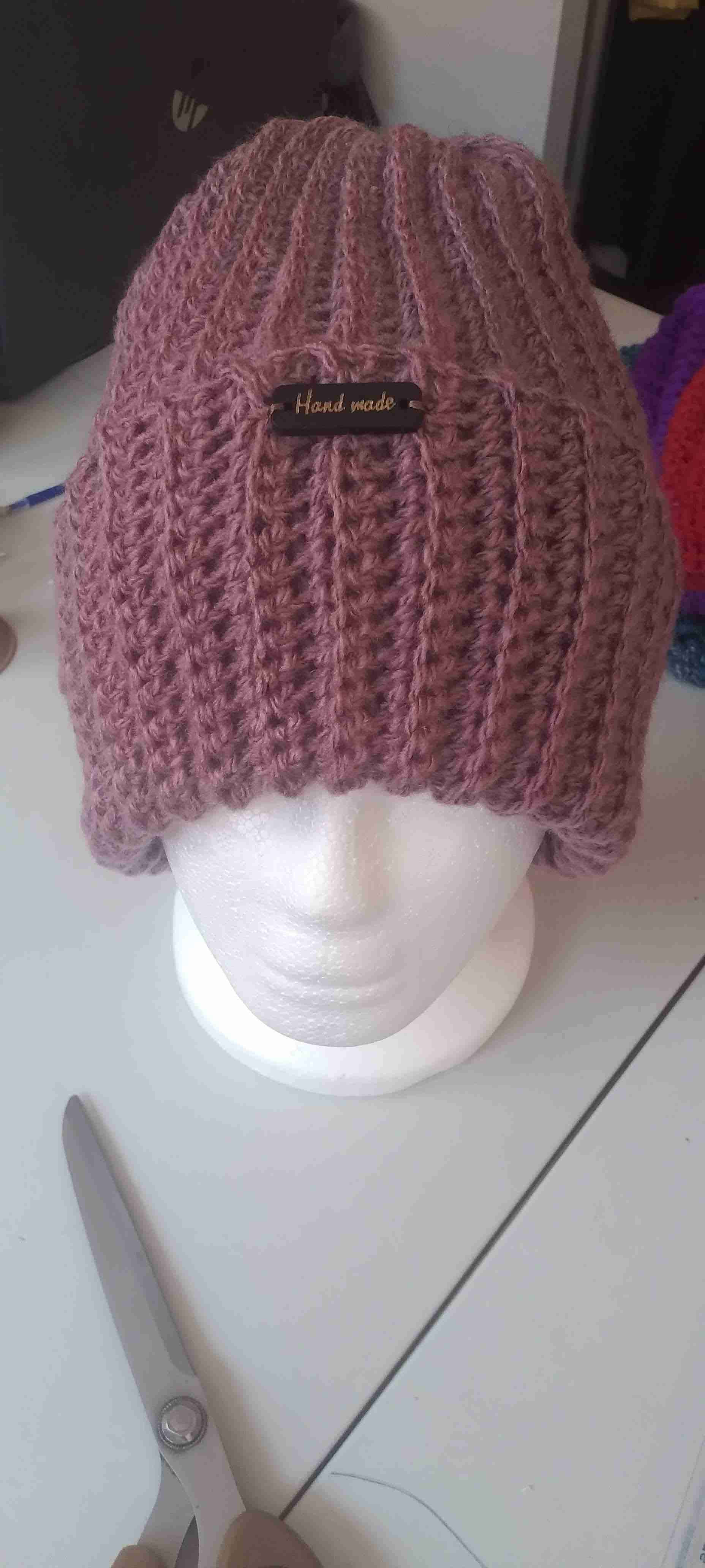 Gorro tejido a crochet - miniatura 6