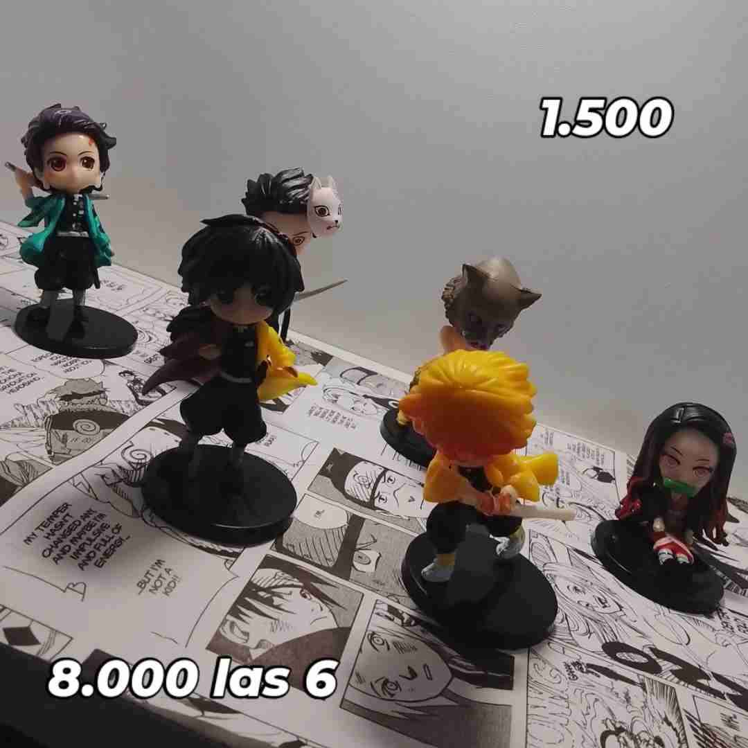 Kimetsu no yaiba figuras de anime