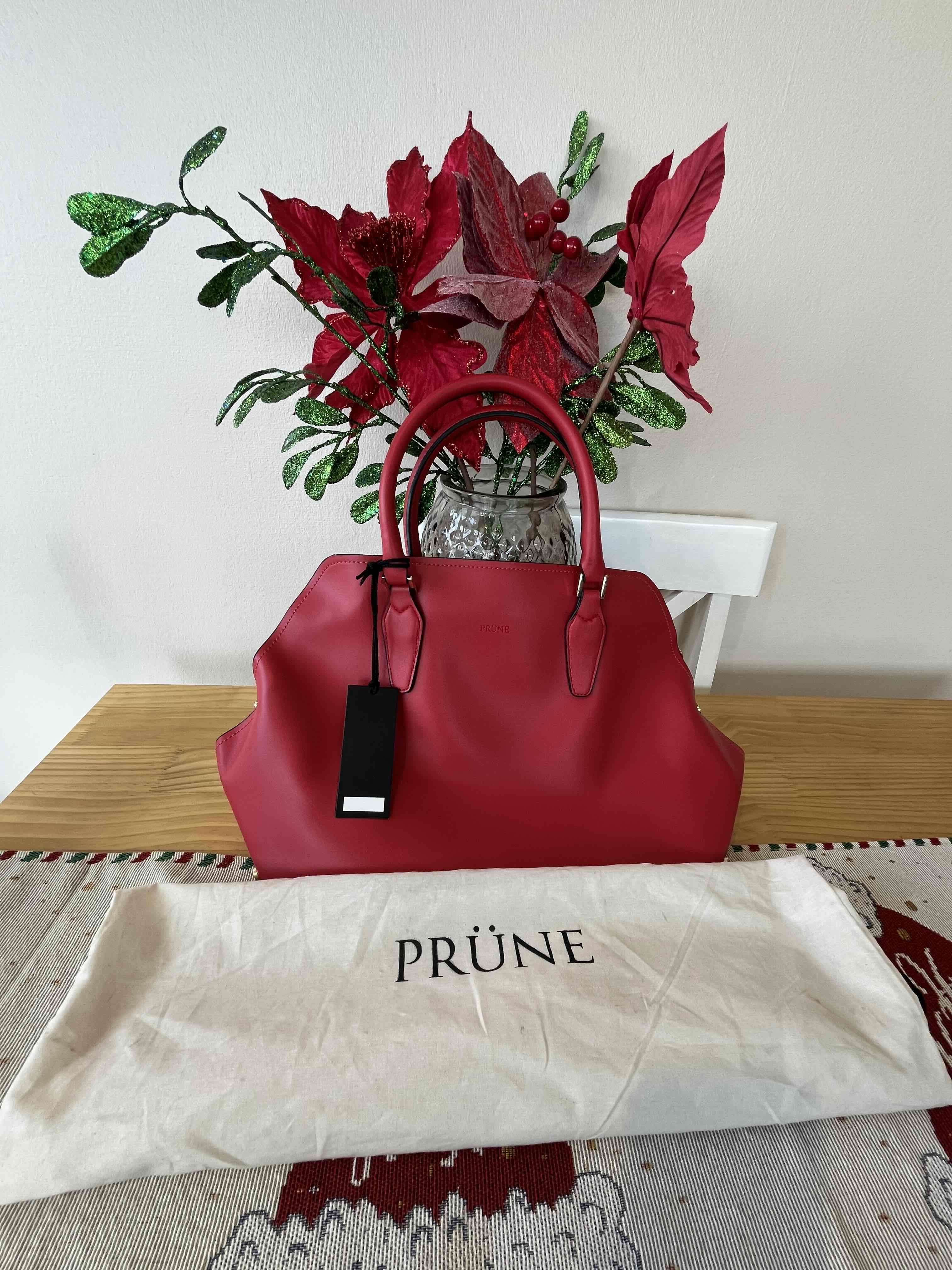 Cartera roja Prüne nueva