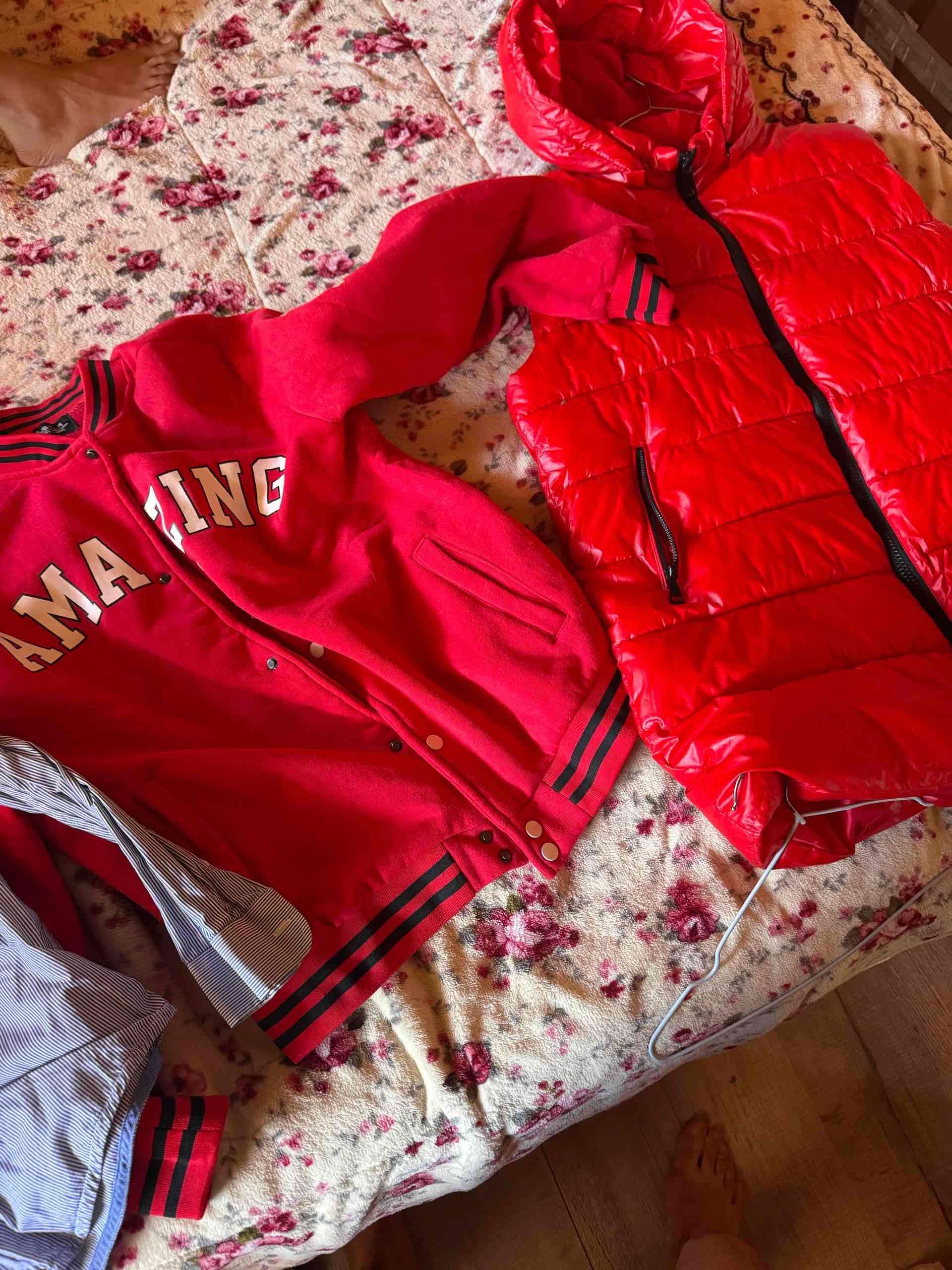 Chaqueta universitaria roja 'Amazing' - miniatura 5