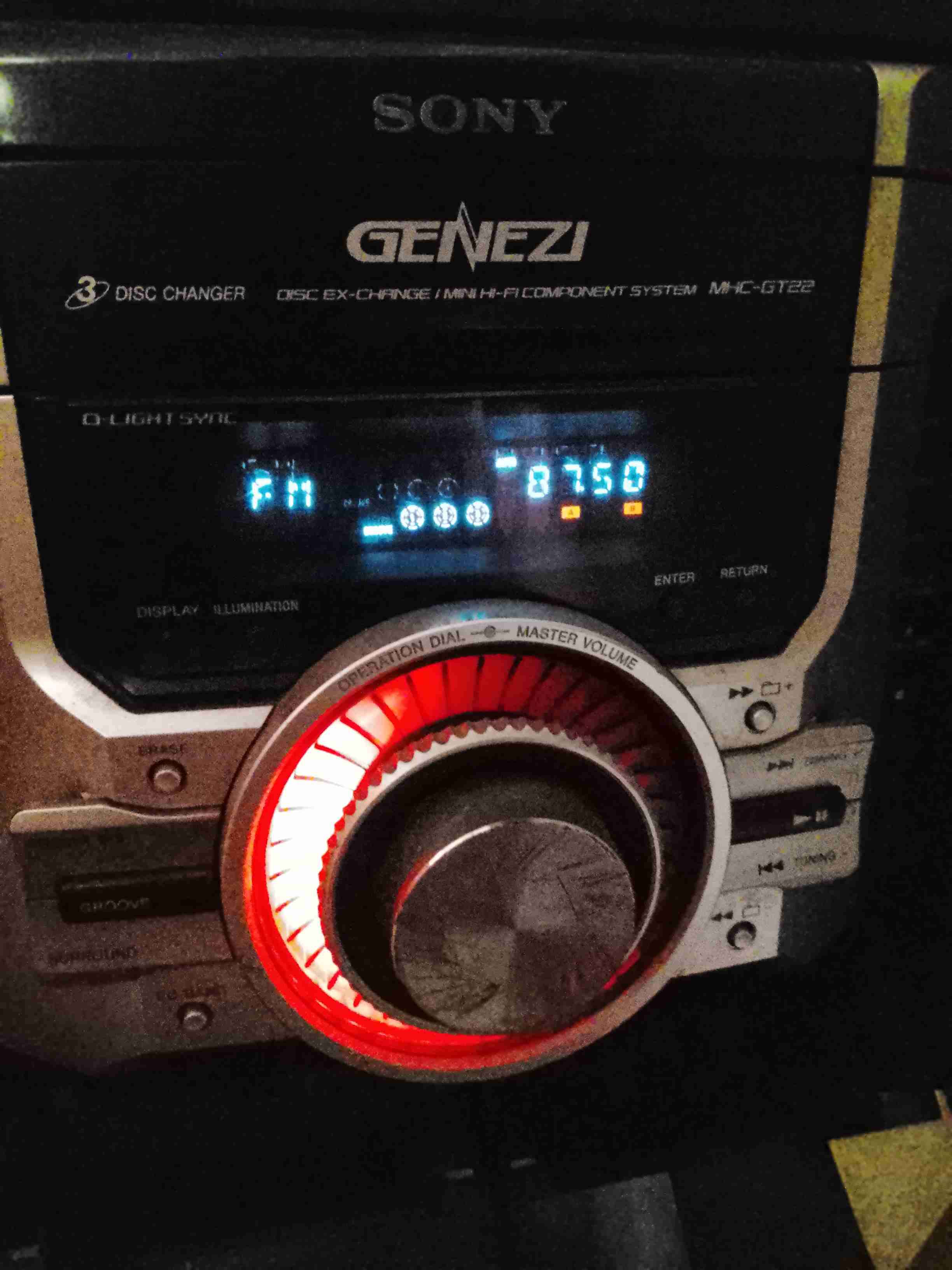 Sistema de audio Sony Genezi - miniatura 3