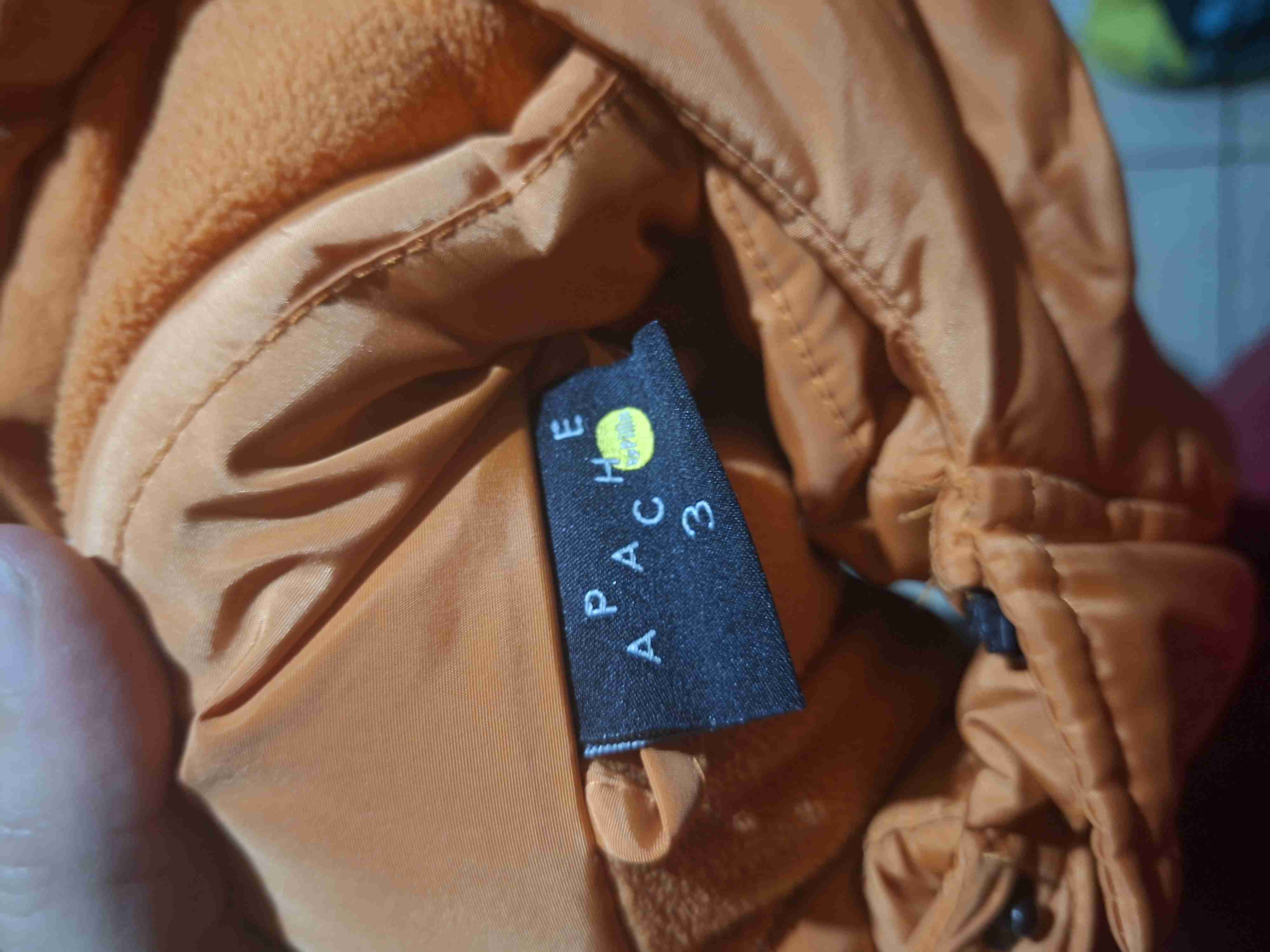 Abrigo inflable naranja para niño - miniatura 2