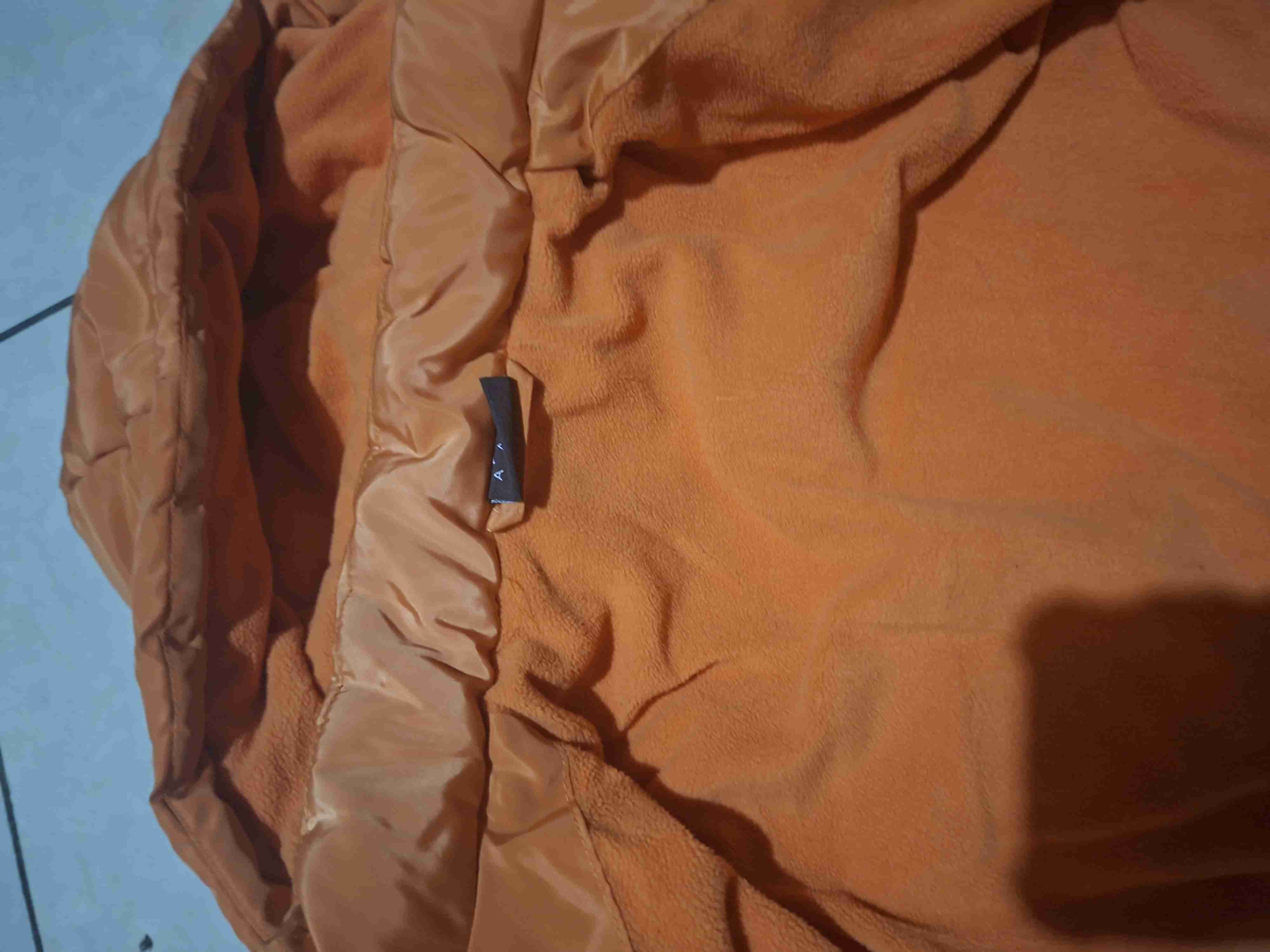 Abrigo inflable naranja para niño - miniatura 3