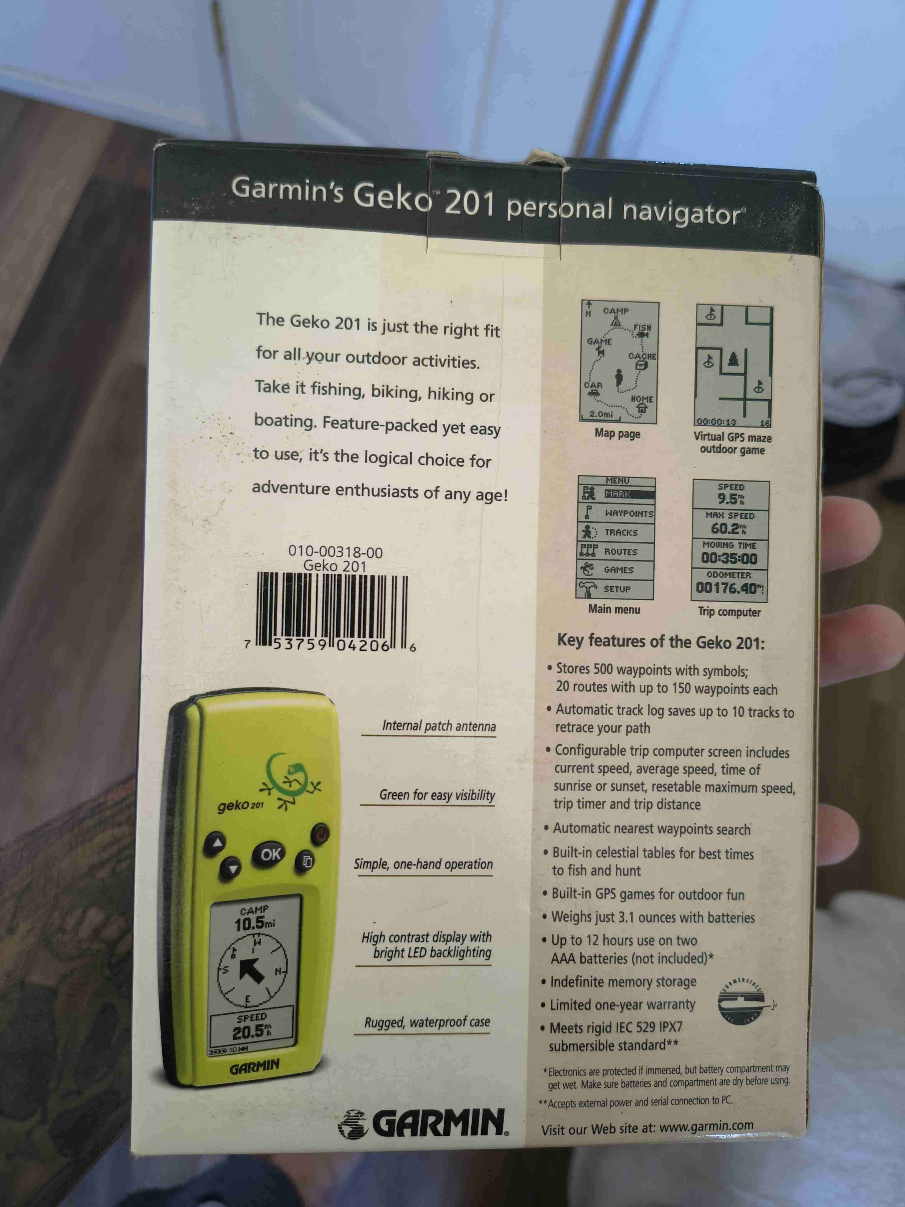 GPS Garmin Geko 201 en caja nuevo - miniatura 2