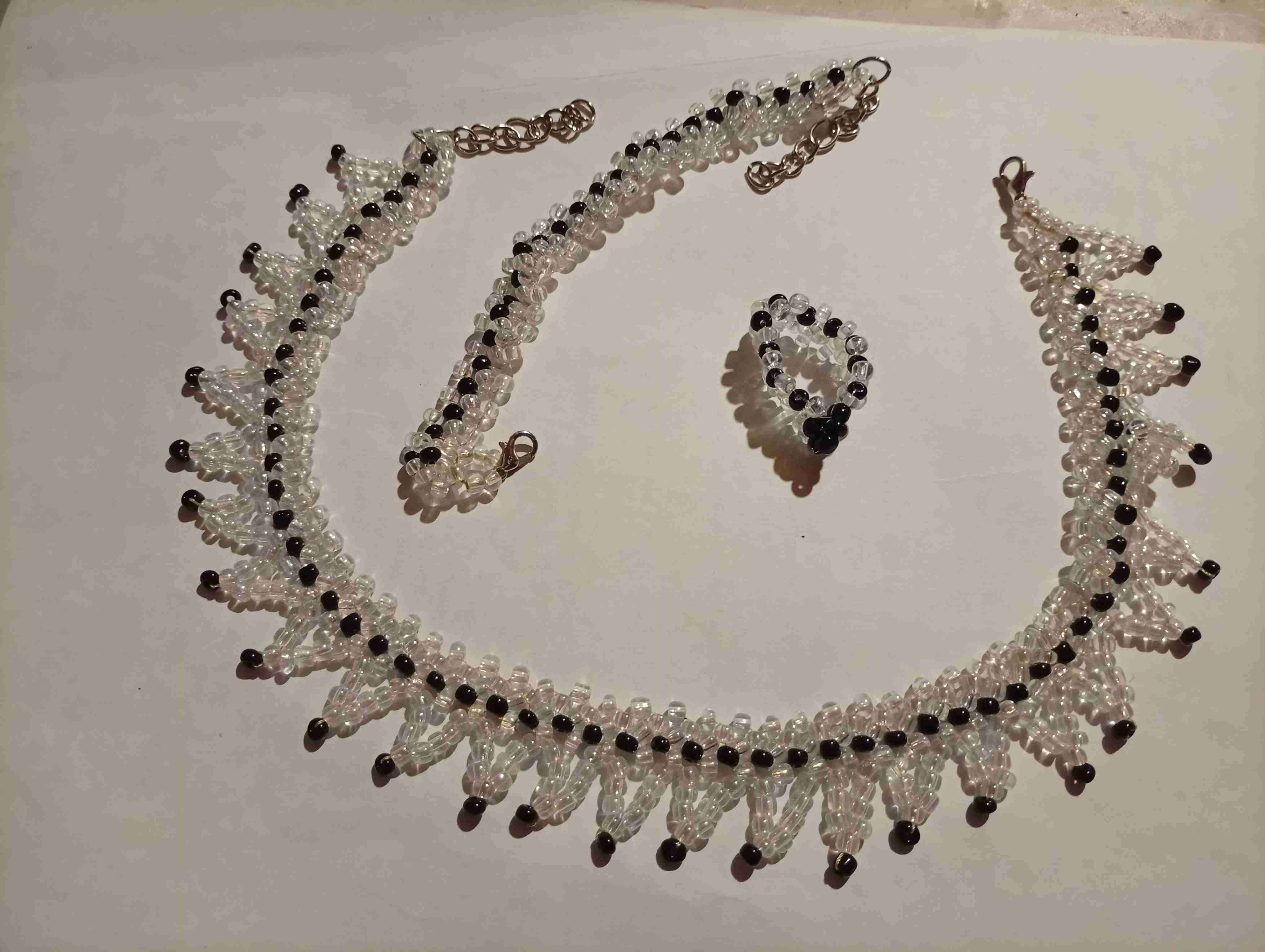 Set de bisutería de perlas