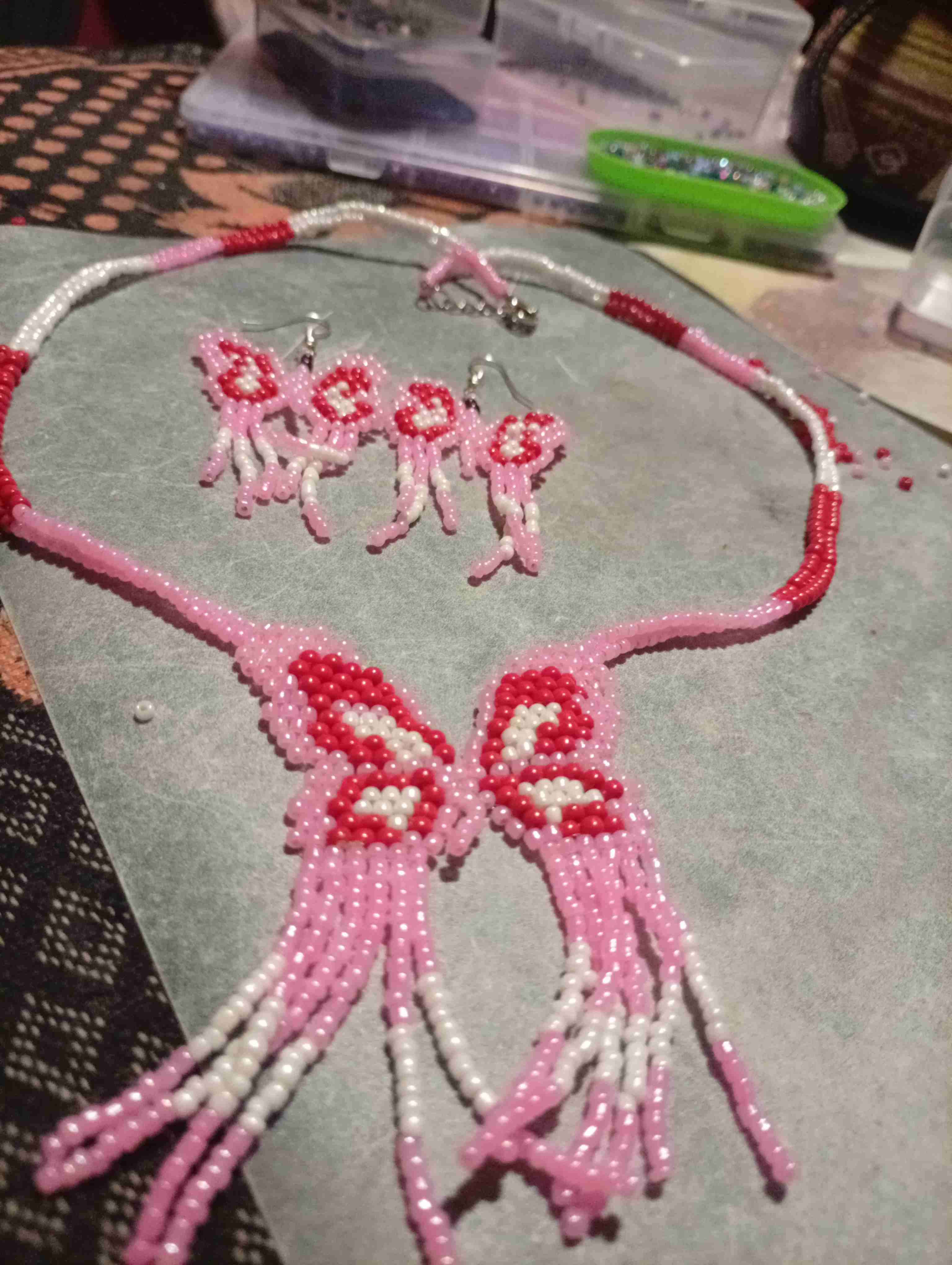 Set de bisutería de perlas - miniatura 3