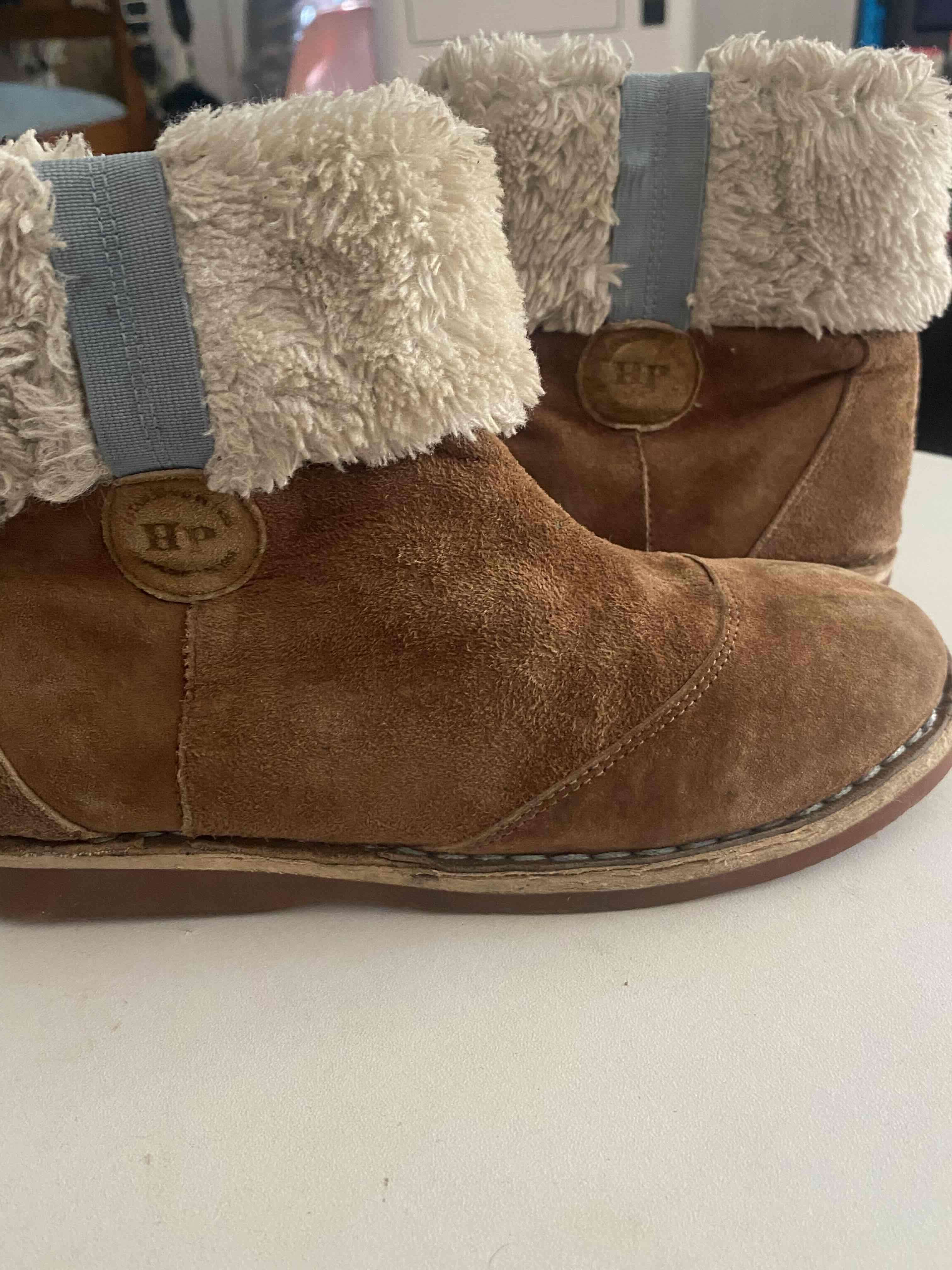 Botines de gamuza marrón - miniatura 2