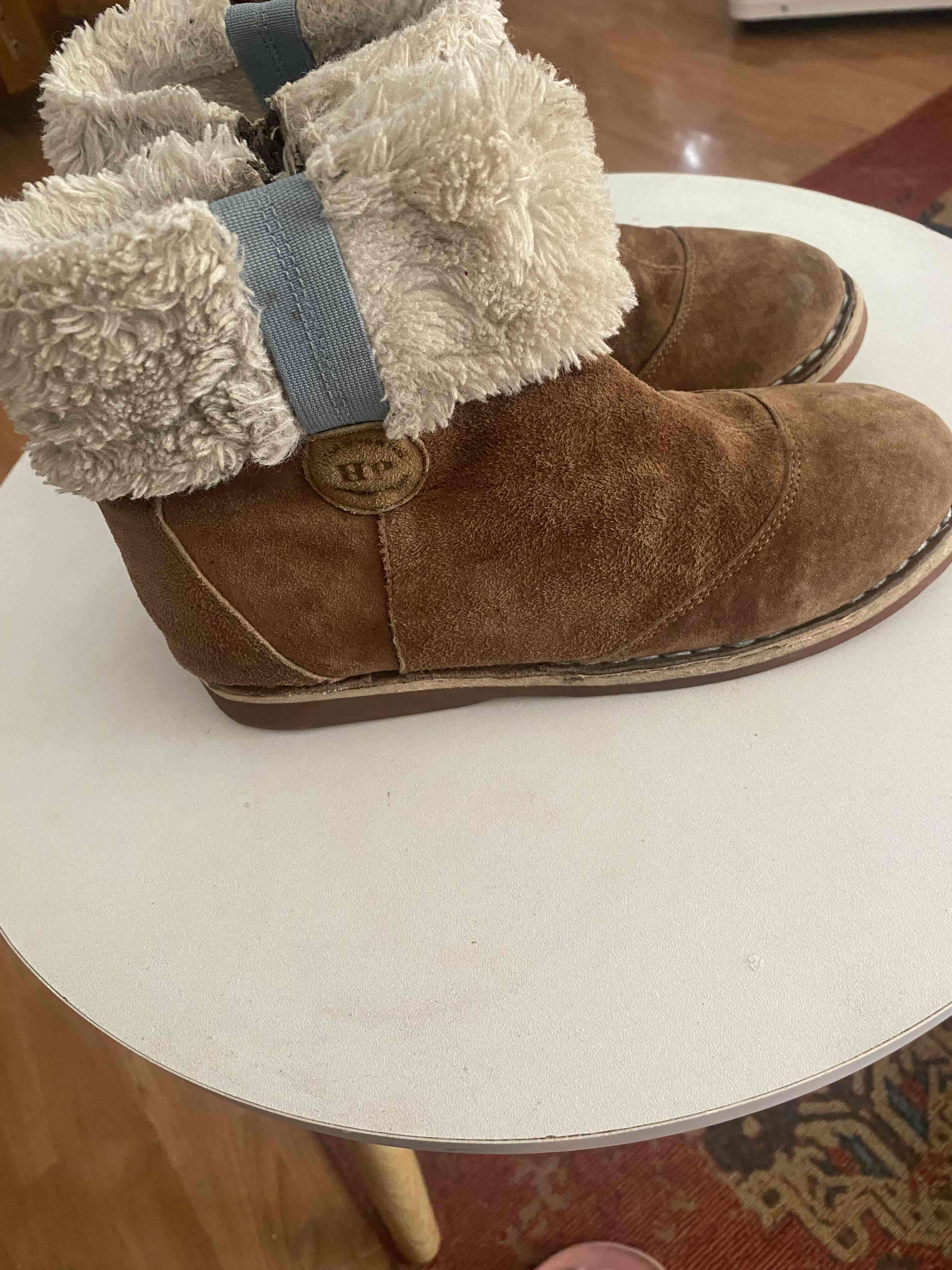 Botines de gamuza marrón - miniatura 3