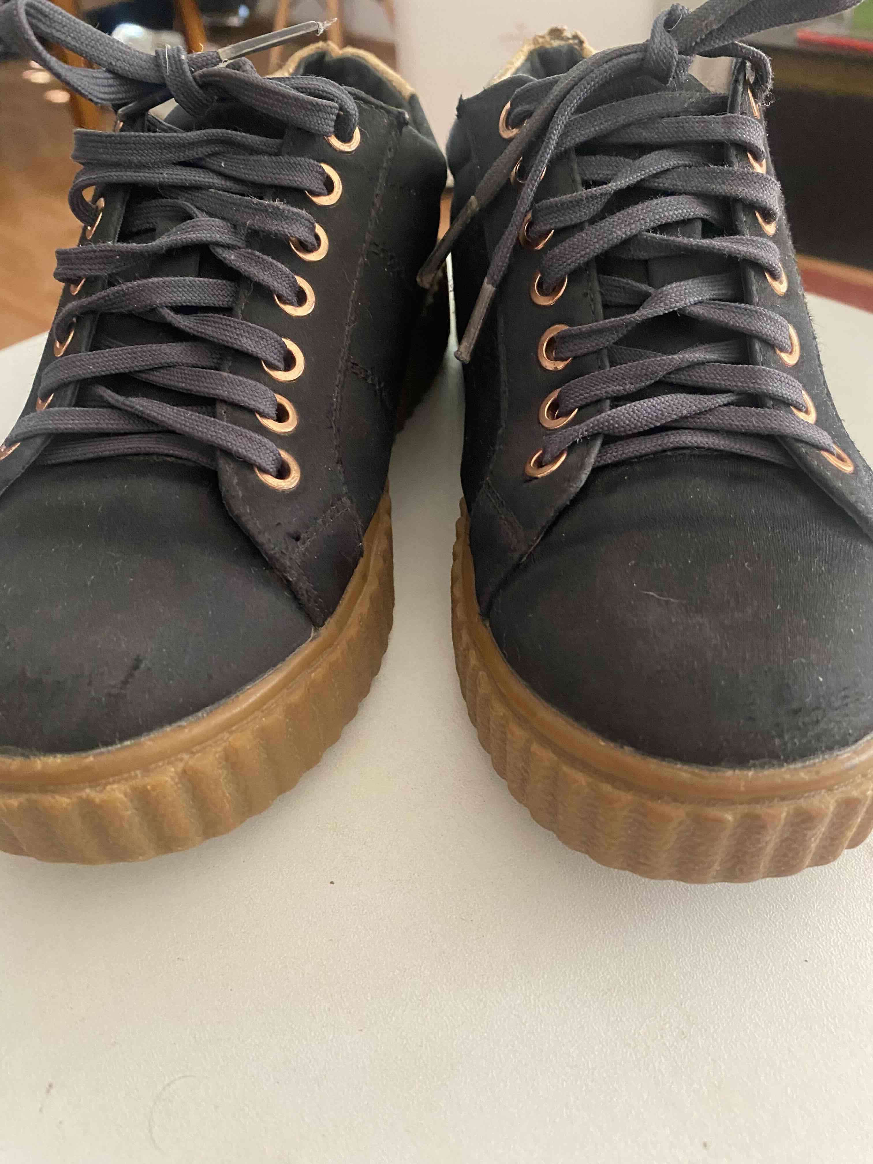 Zapatillas negras hush puppies 33 - miniatura 3