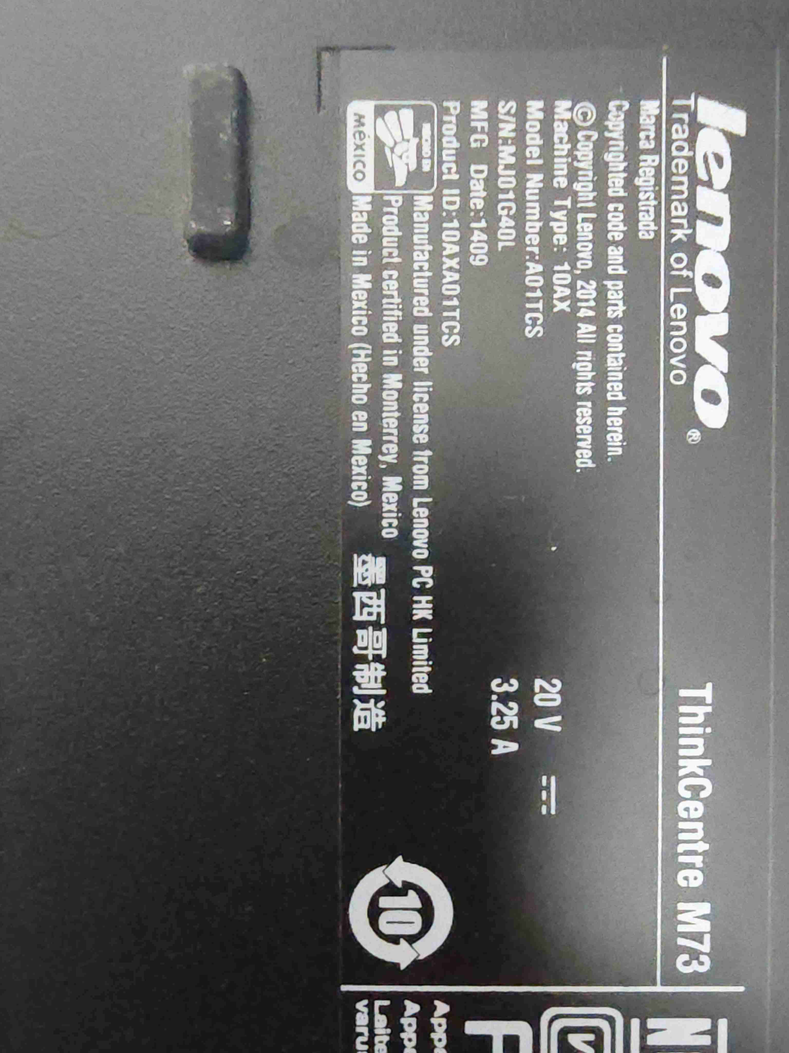 Mini PC Lenovo ThinkCentre - miniatura 3