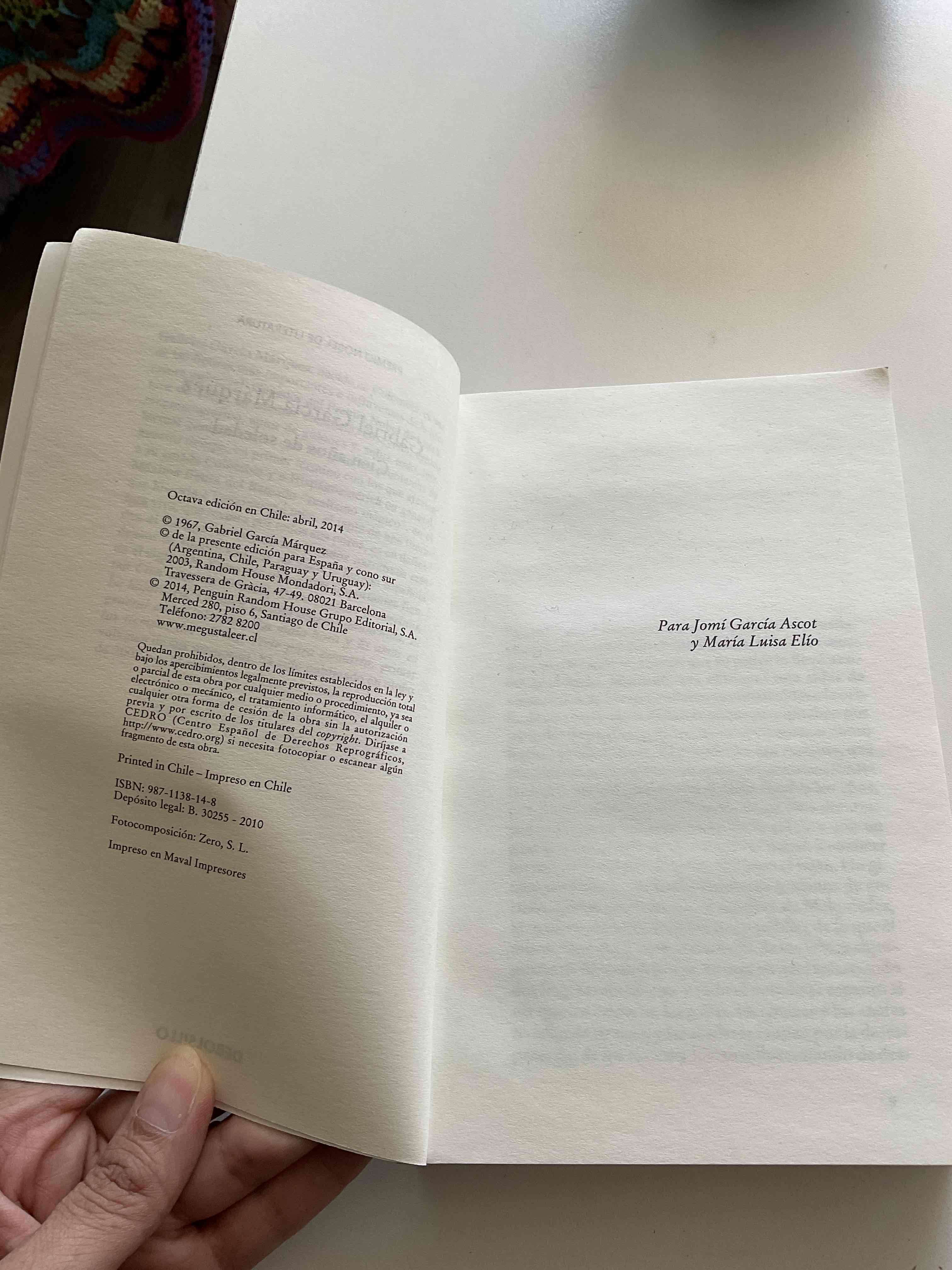 Libro 'Cien años de soledad' - miniatura 3