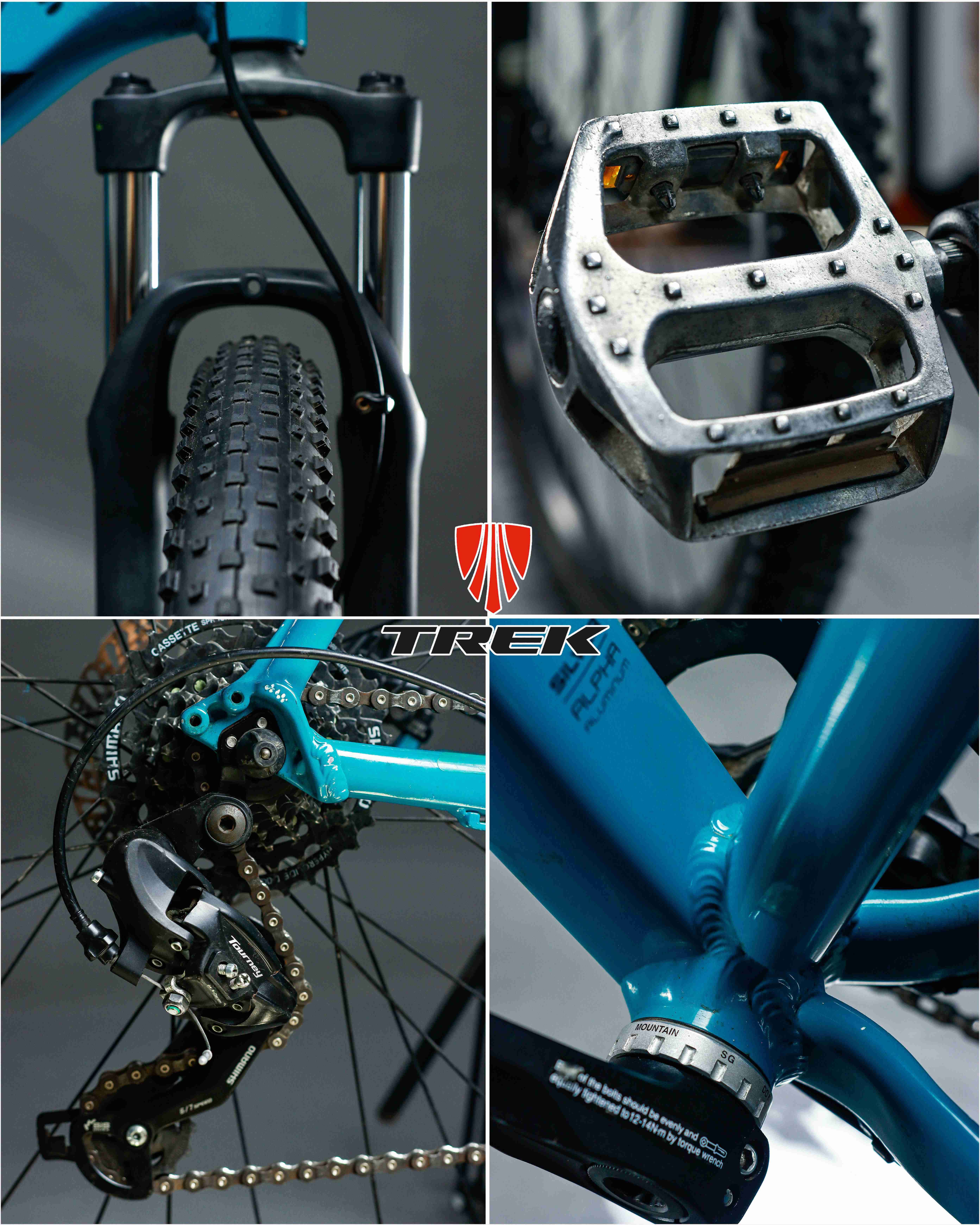 Bicicleta de montaña Trek azul aro 29 - miniatura 2