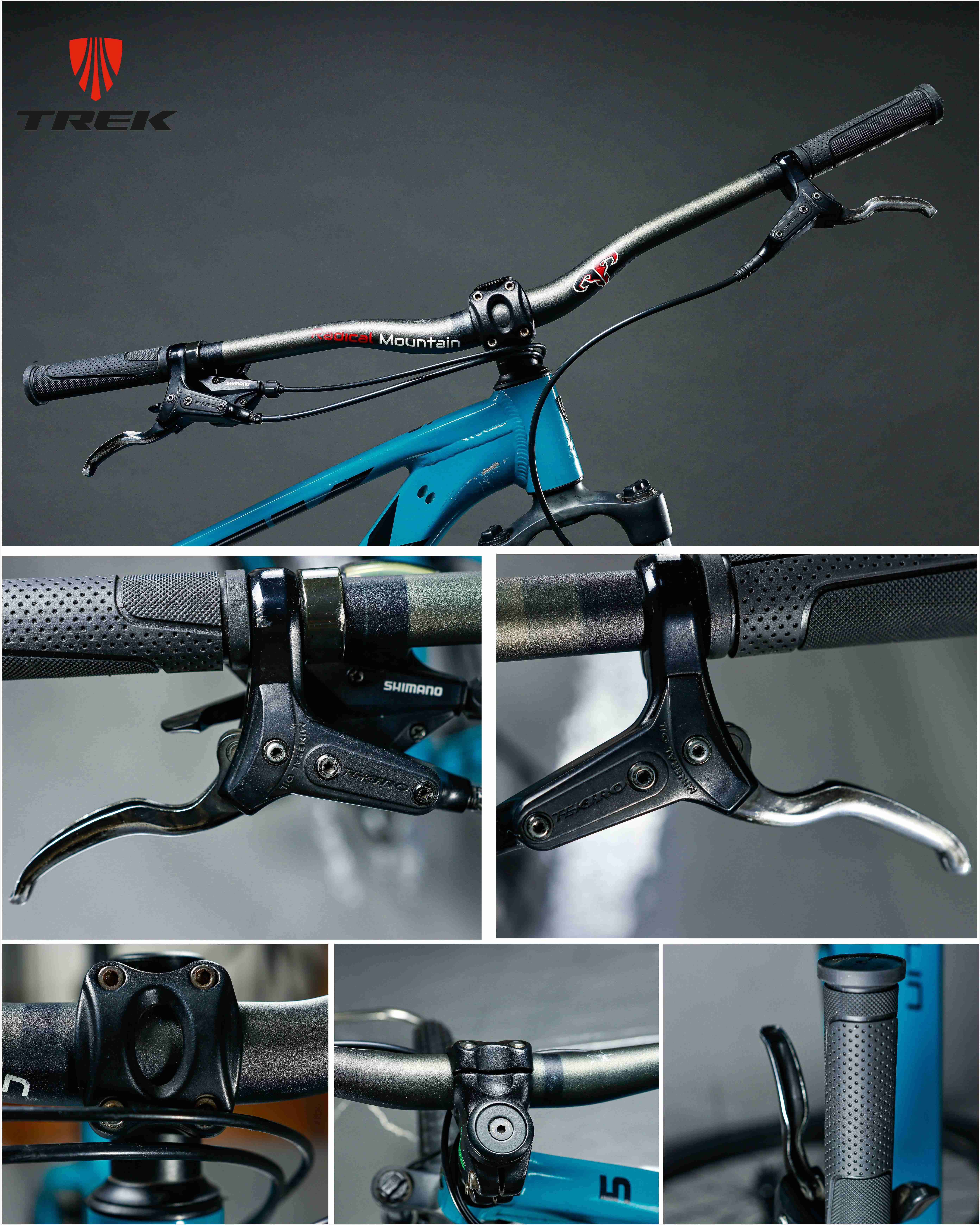 Bicicleta de montaña Trek azul aro 29 - miniatura 3