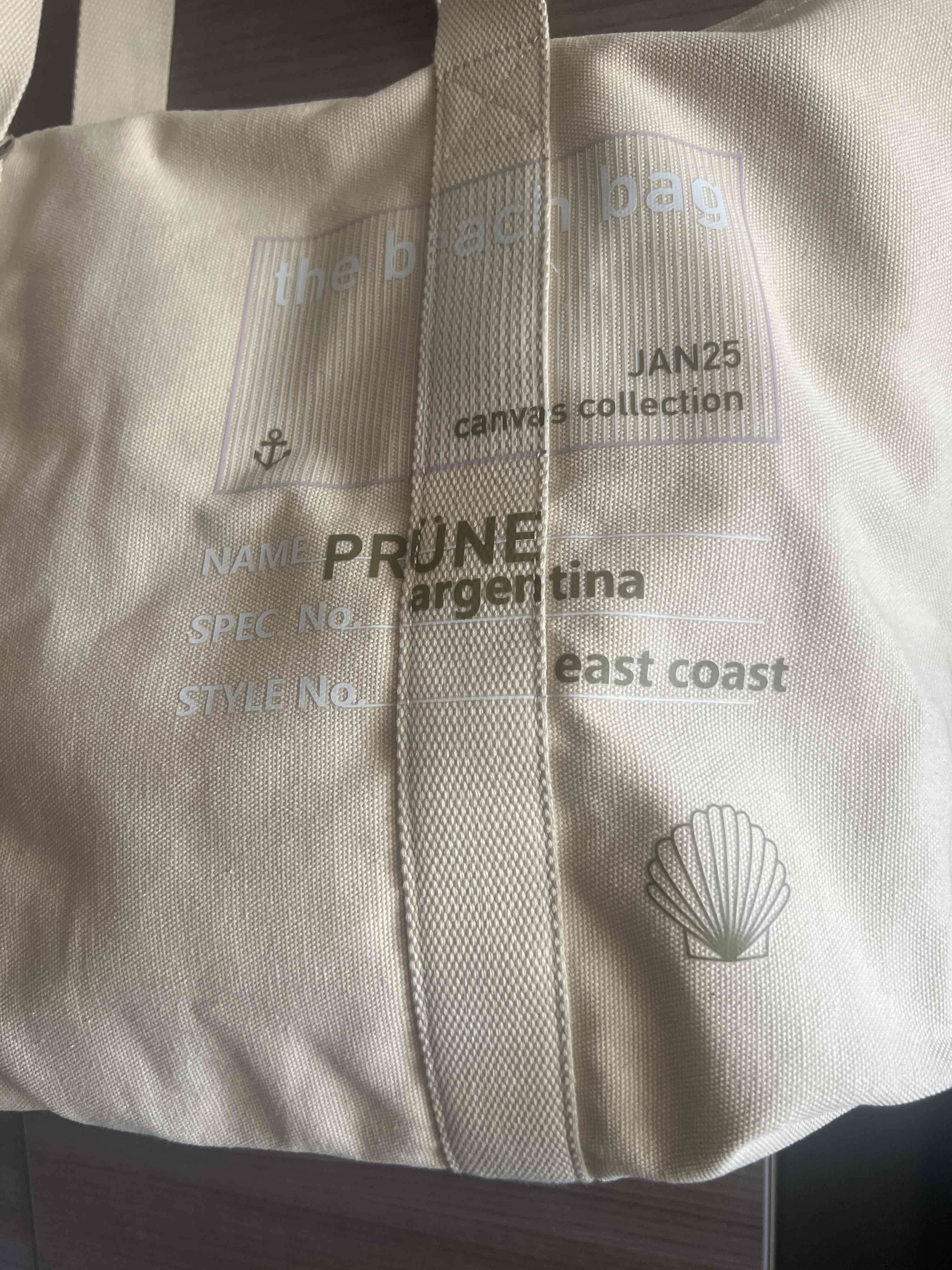 Bolso tote beige grande - miniatura 2