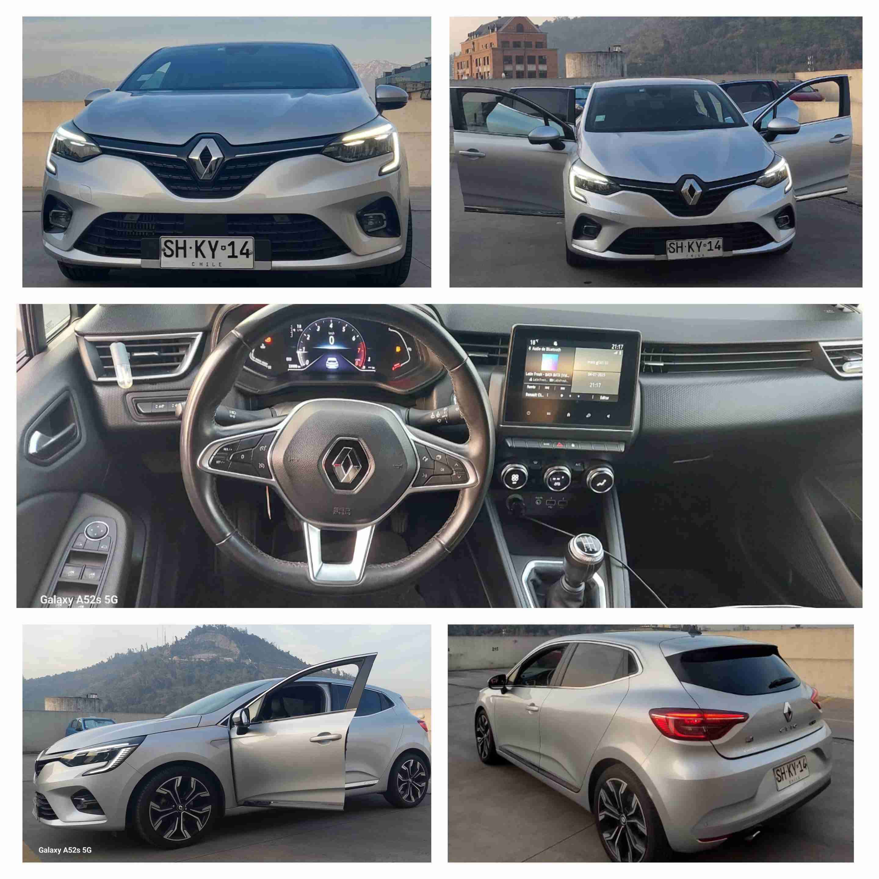 Auto Renault Clio plateado - miniatura 5