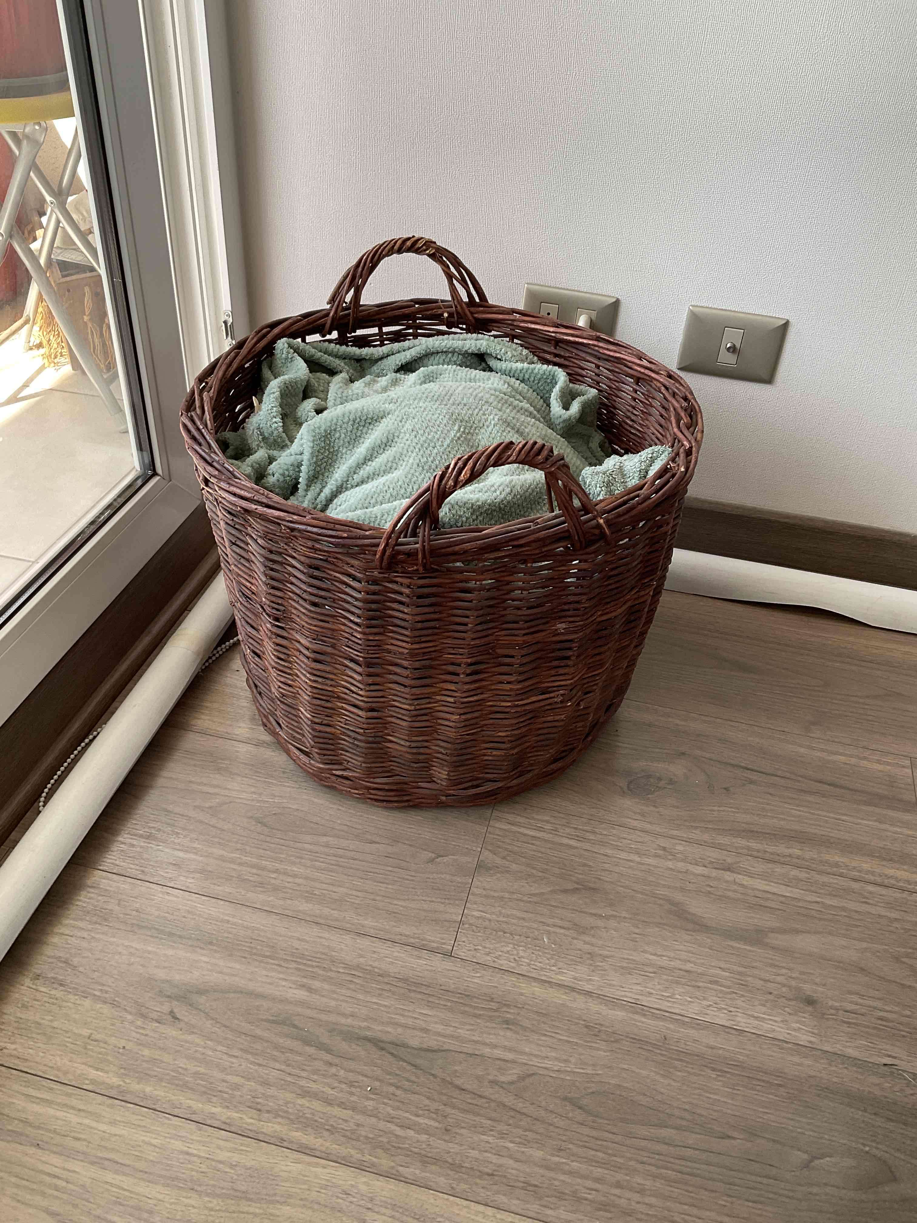 Cesta de mimbre grande - 2