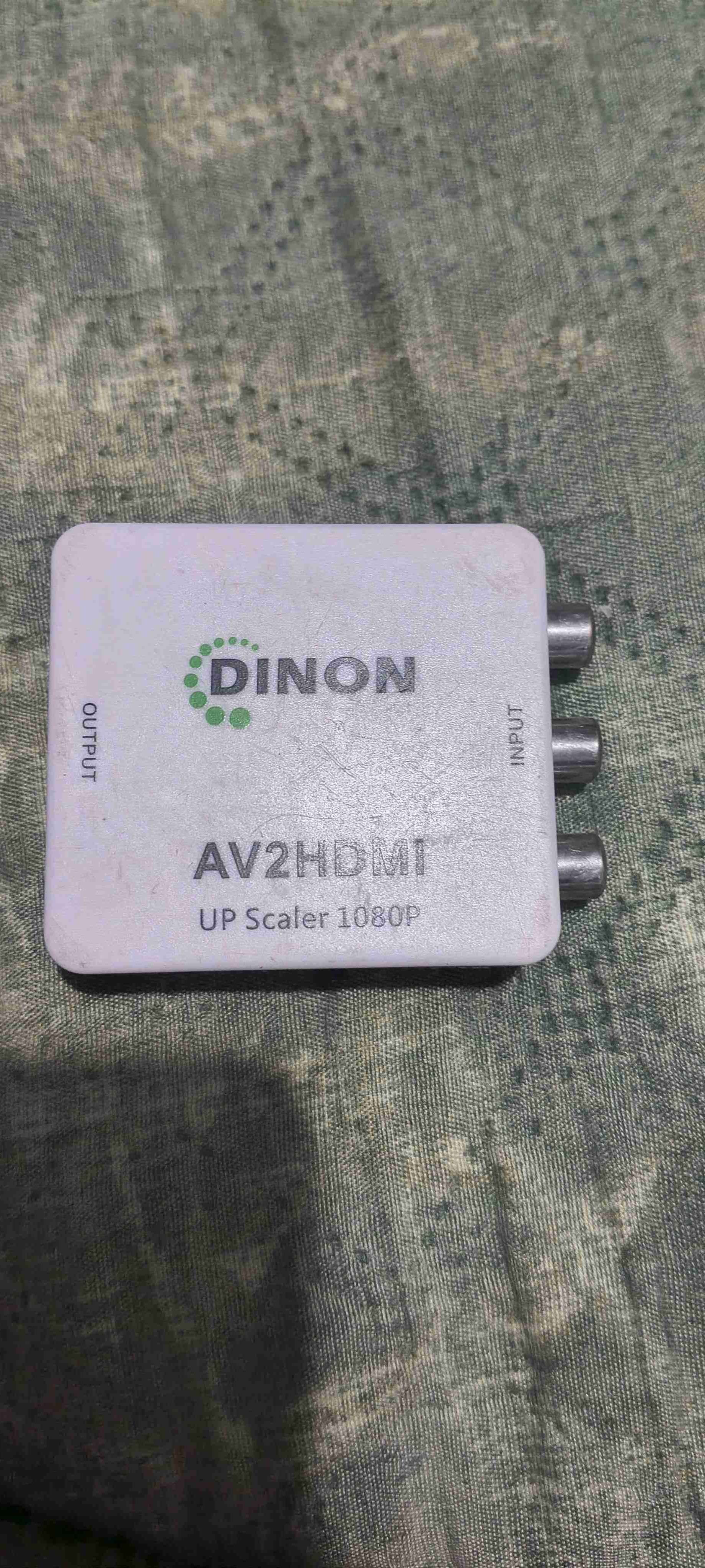 Conversor AV a HDMI Dinon