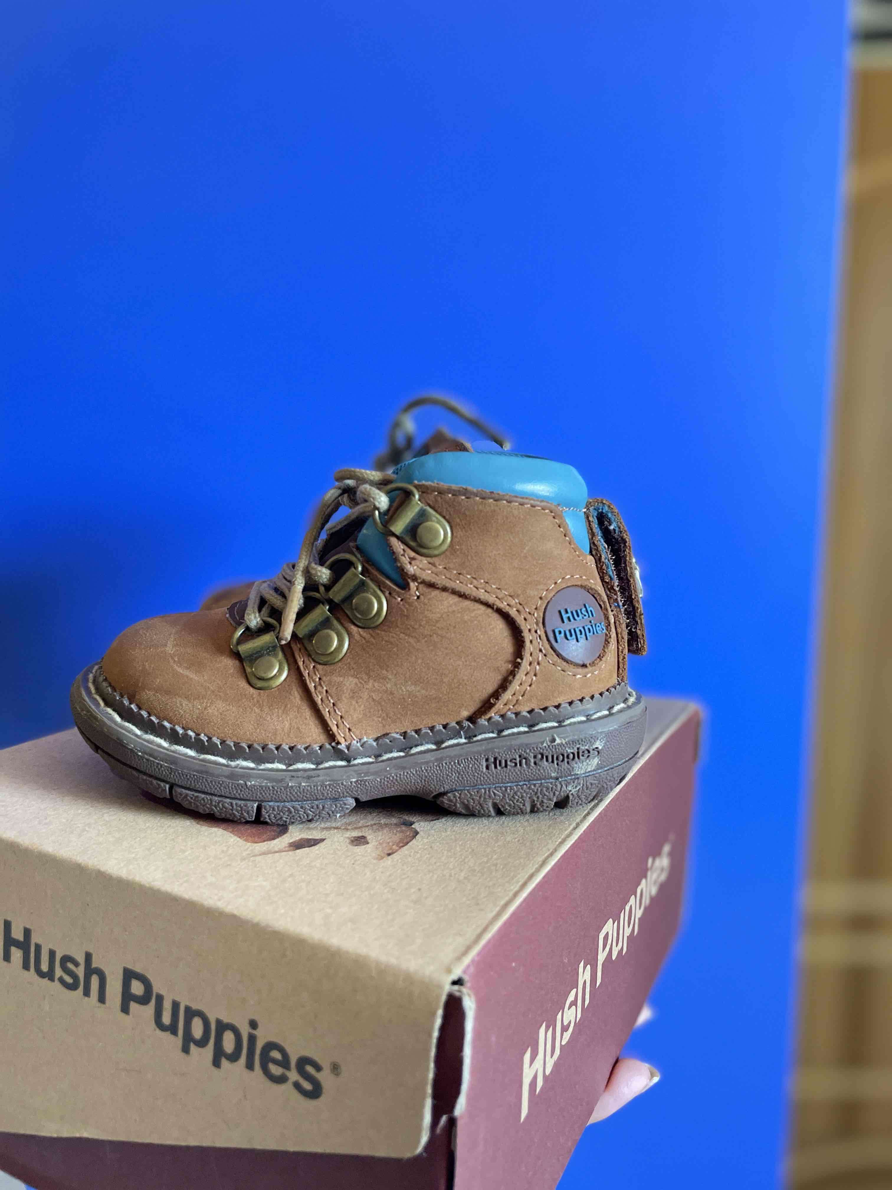 Botines Hush Puppies marrones niño - miniatura 2