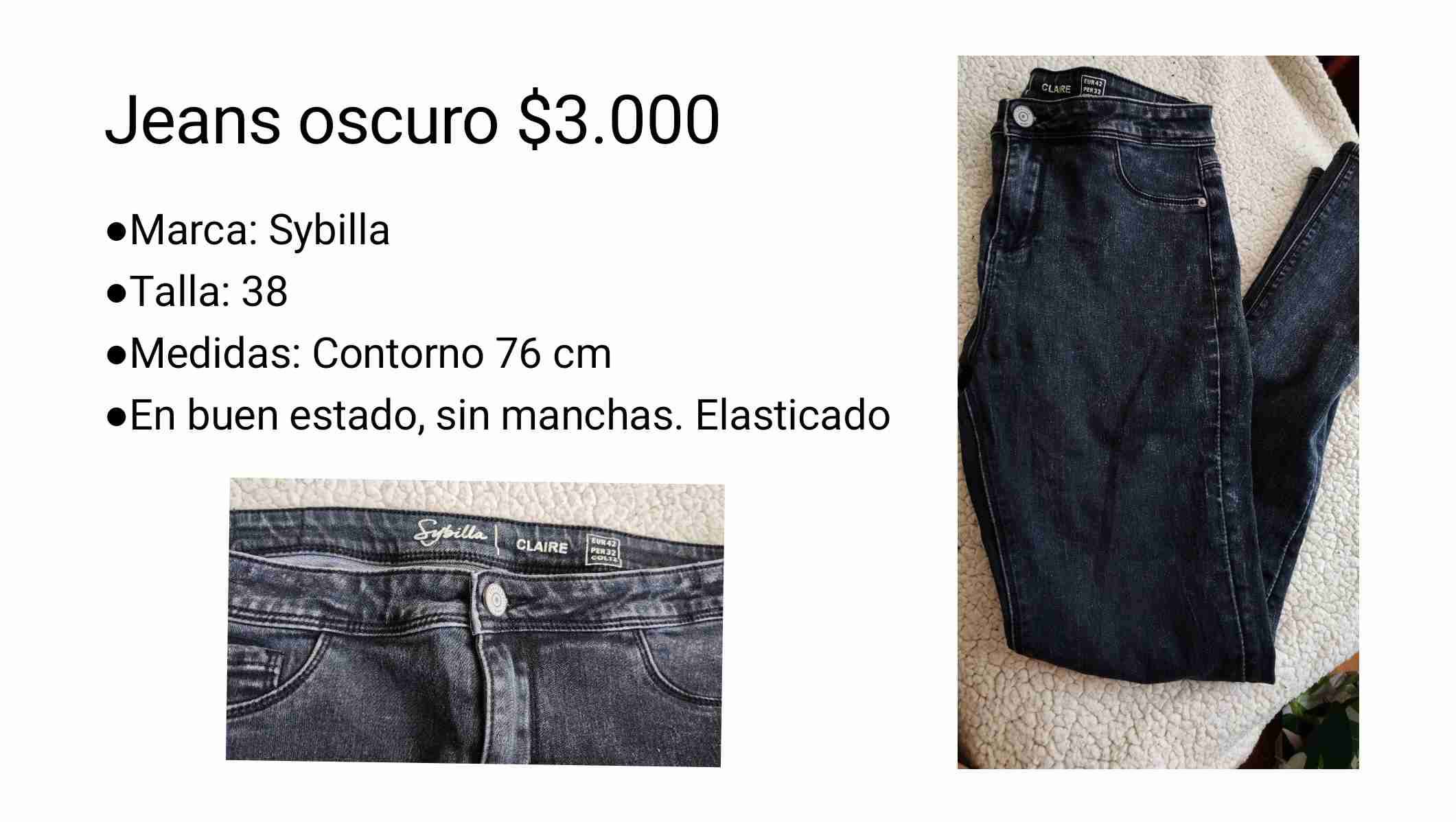 Jeans oscuro Sybilla