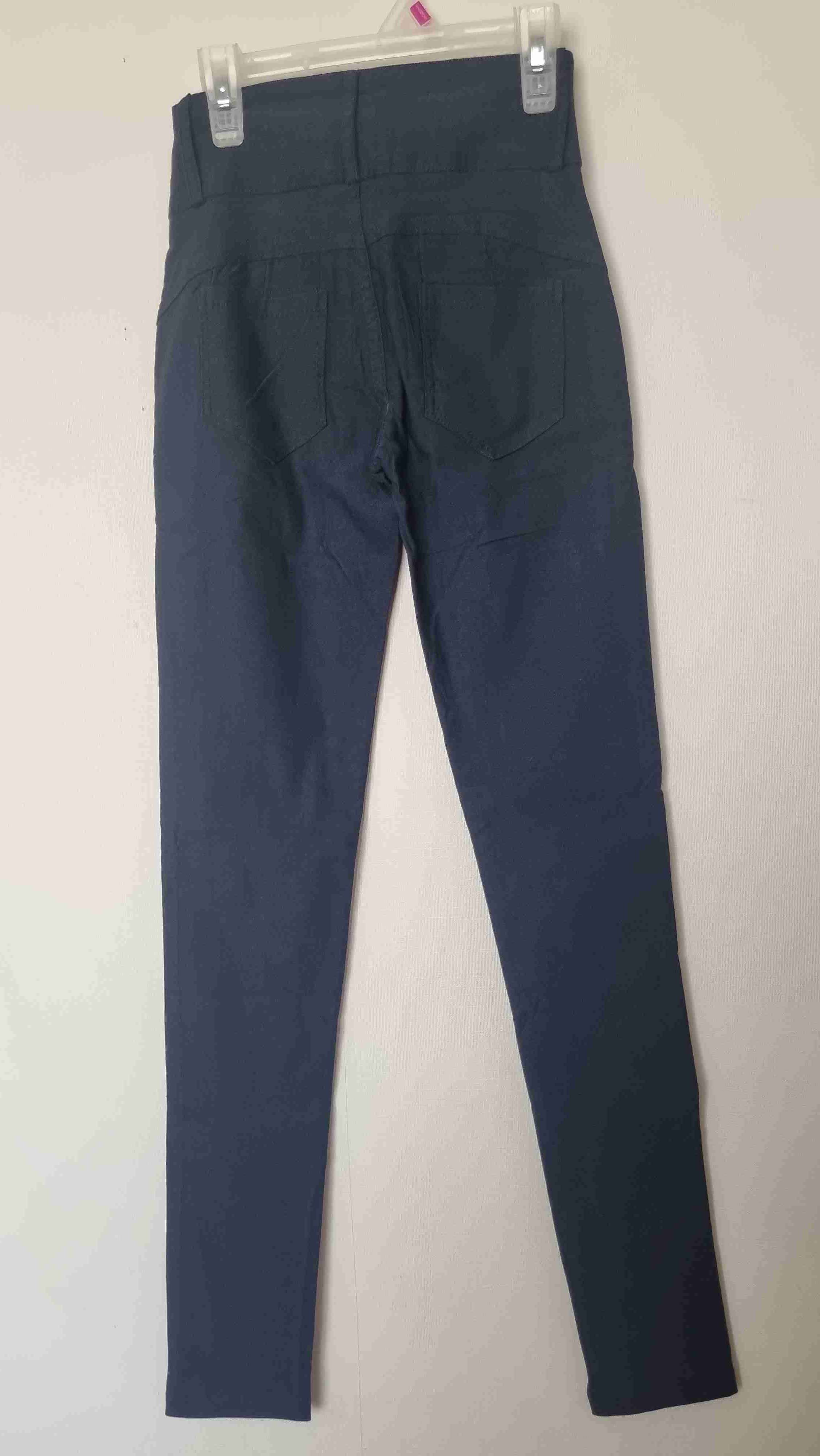 Pantalones mujer azul oscuro - miniatura 2