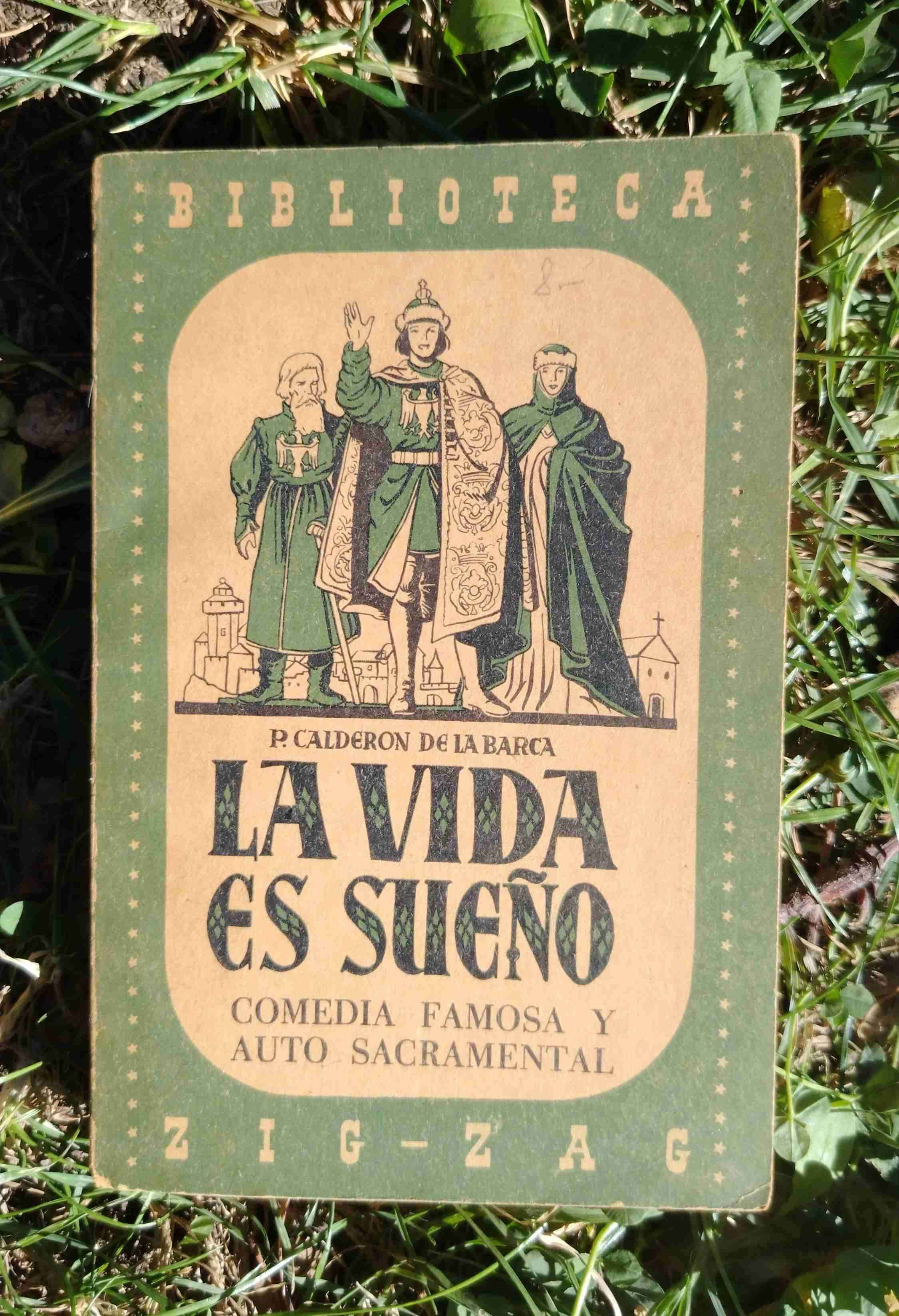 Libro La Vida es Sueño de Calderón