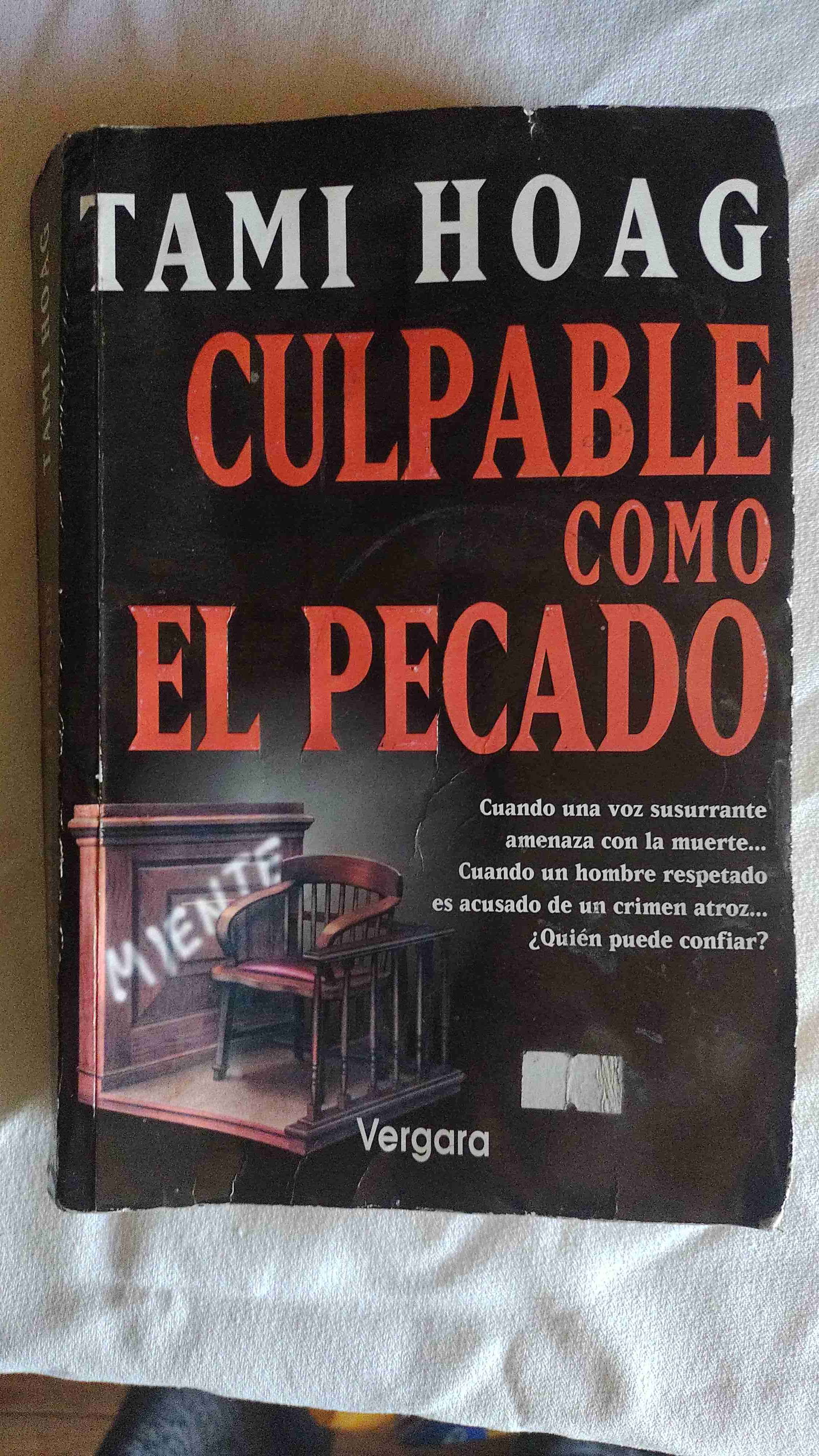 Libro Culpable como el Pecado