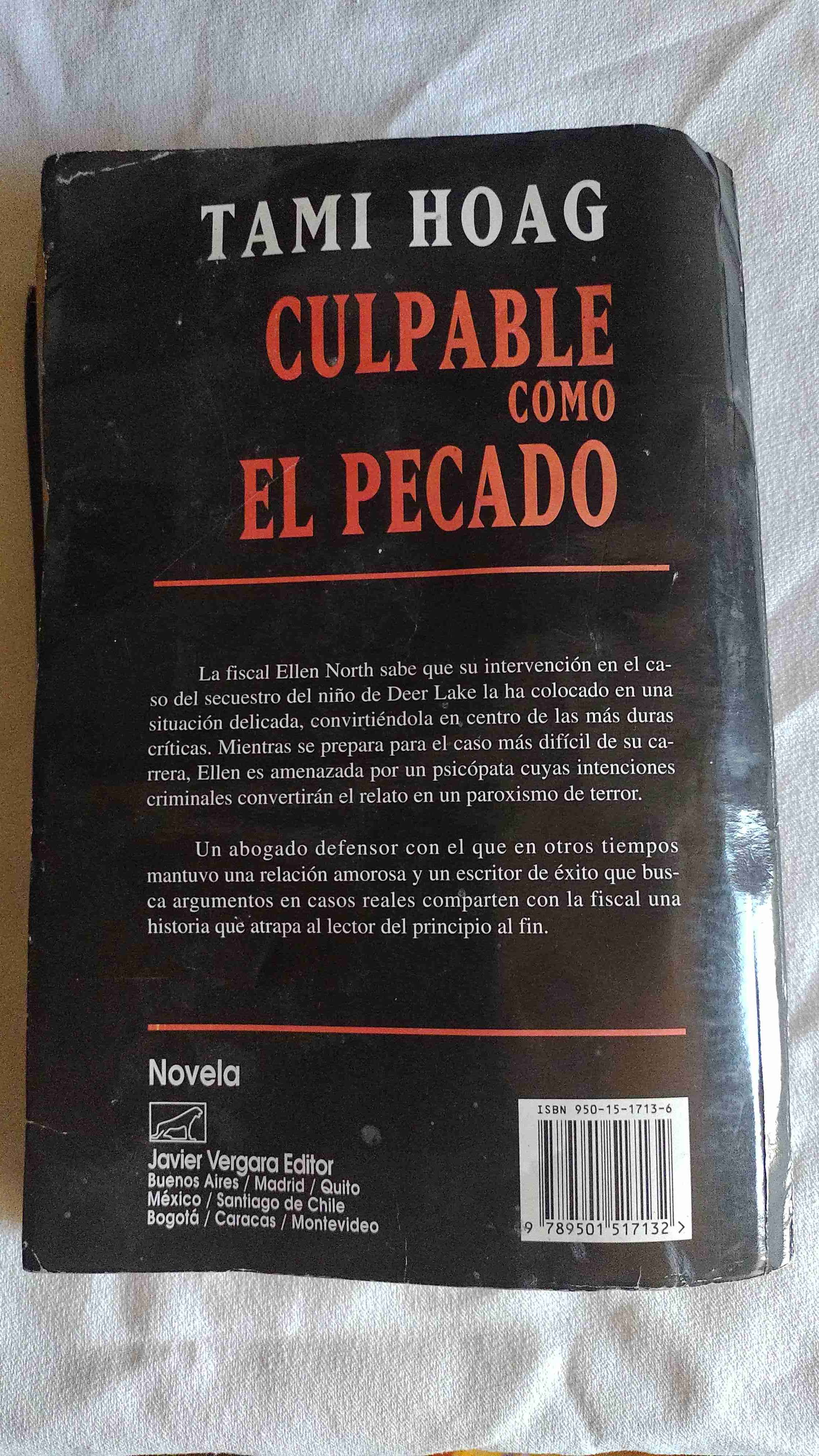 Libro Culpable como el Pecado - miniatura 2