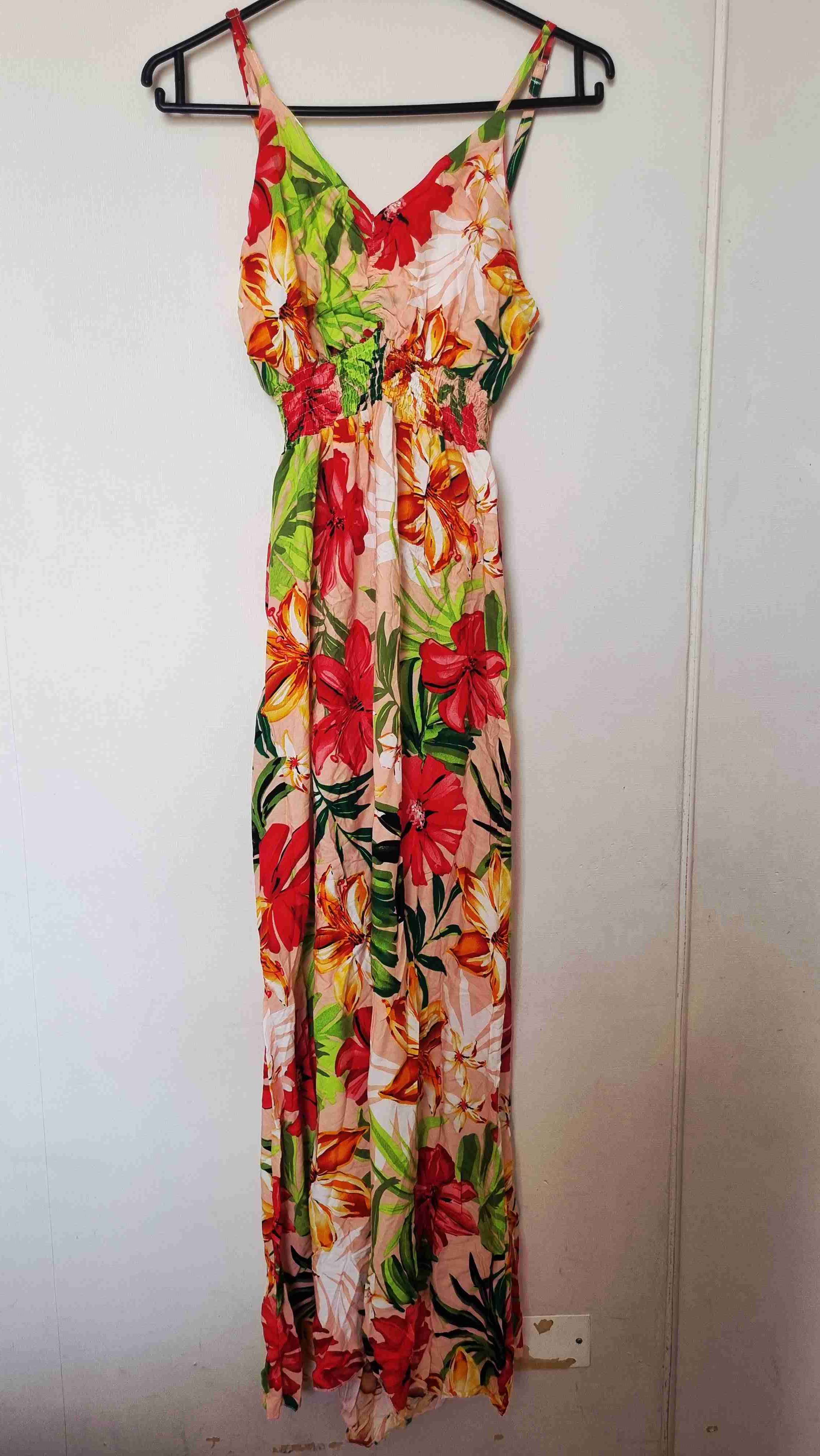 Vestido largo tropical - miniatura 2