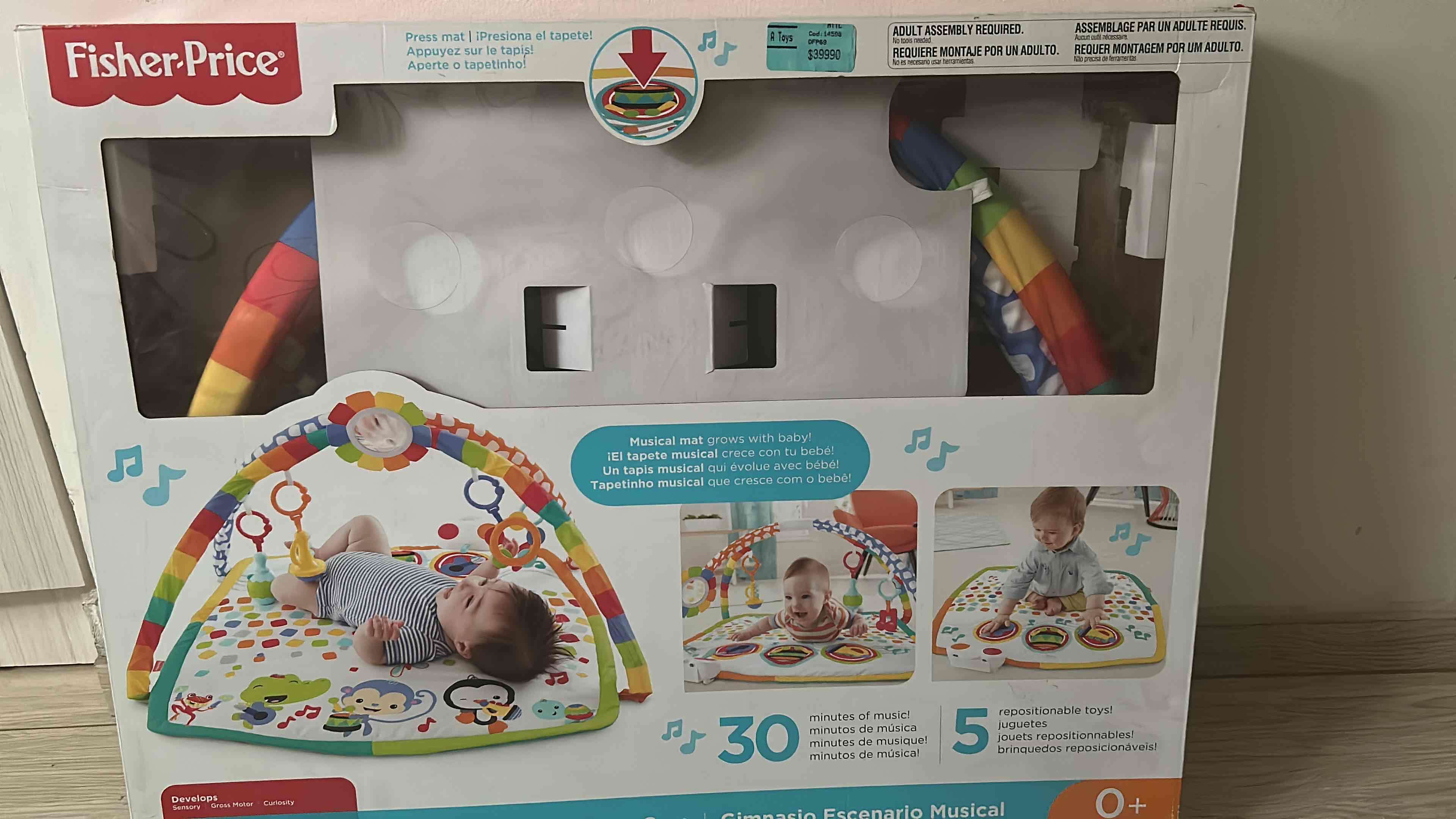 Gimnasio Musical Fisher-Price para bebé