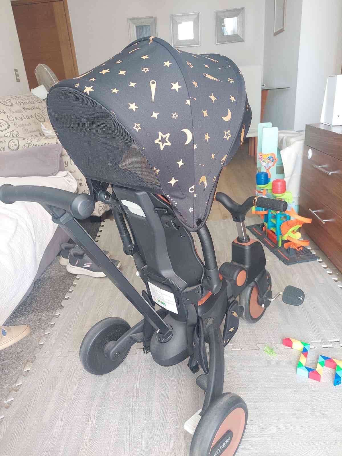 Triciclo para bebé con toldo - miniatura 5