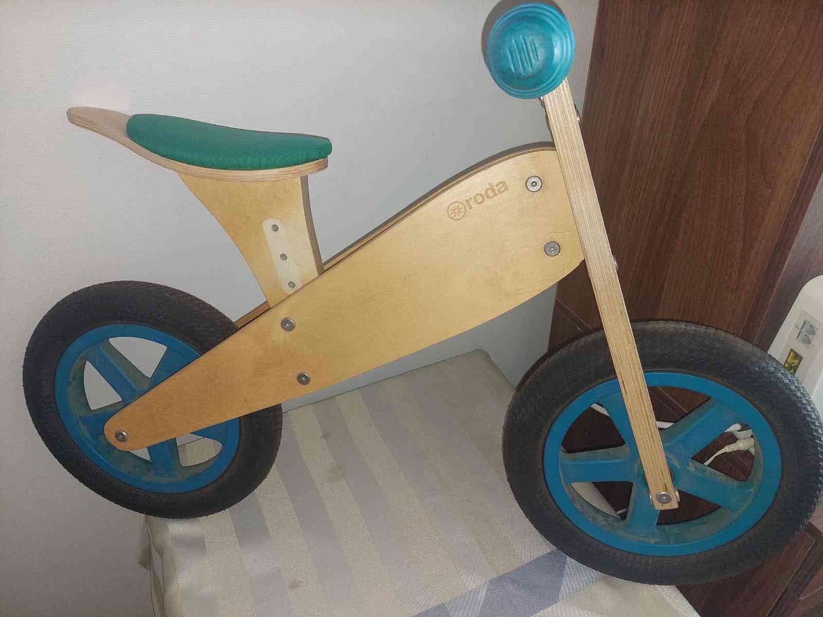 Bicicleta de equilibrio madera - miniatura 2