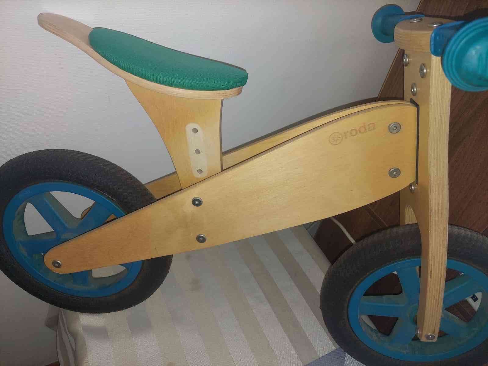 Bicicleta de equilibrio madera - miniatura 3