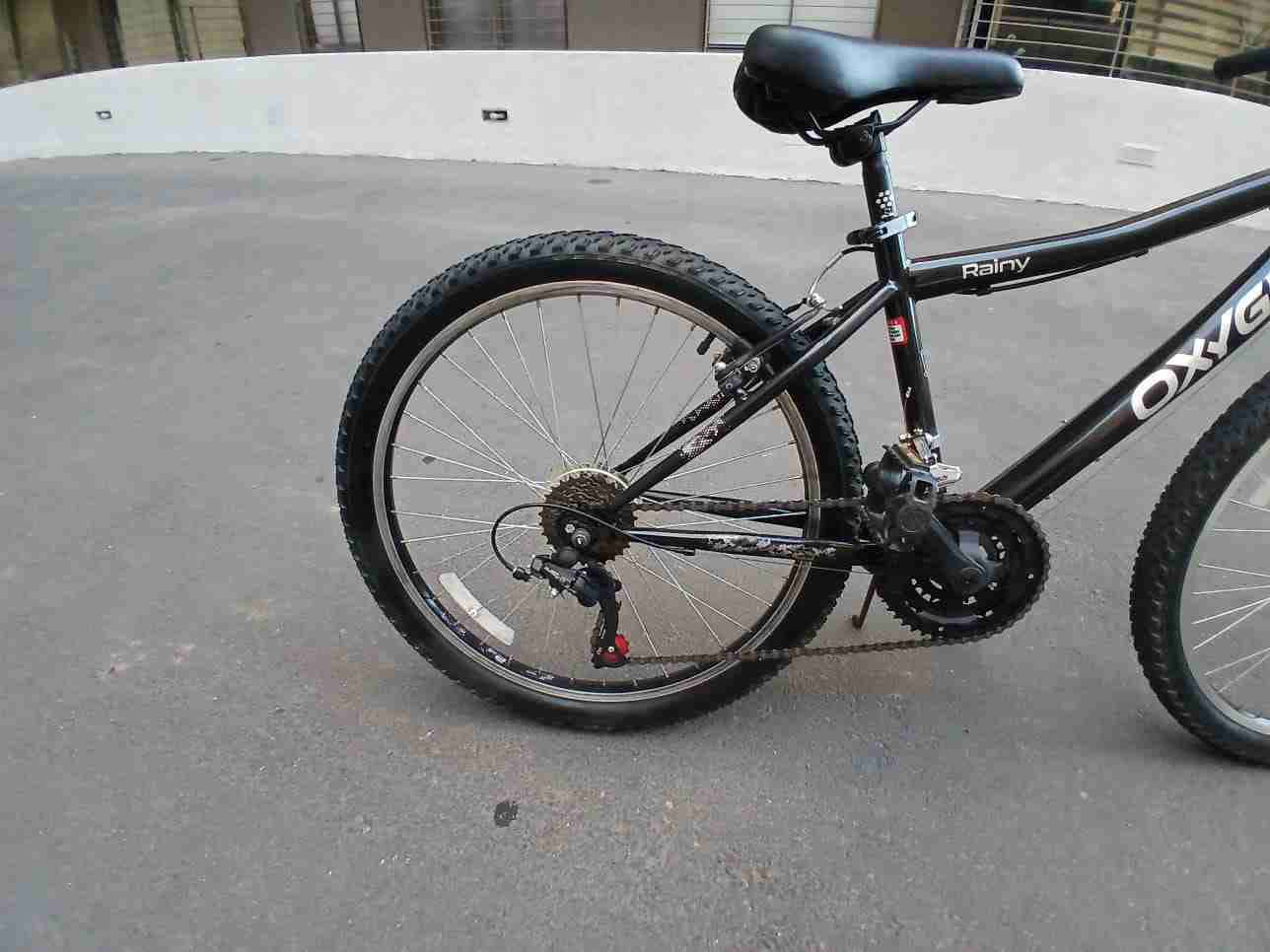 Bicicleta de montaña Oxygen negra - miniatura 3