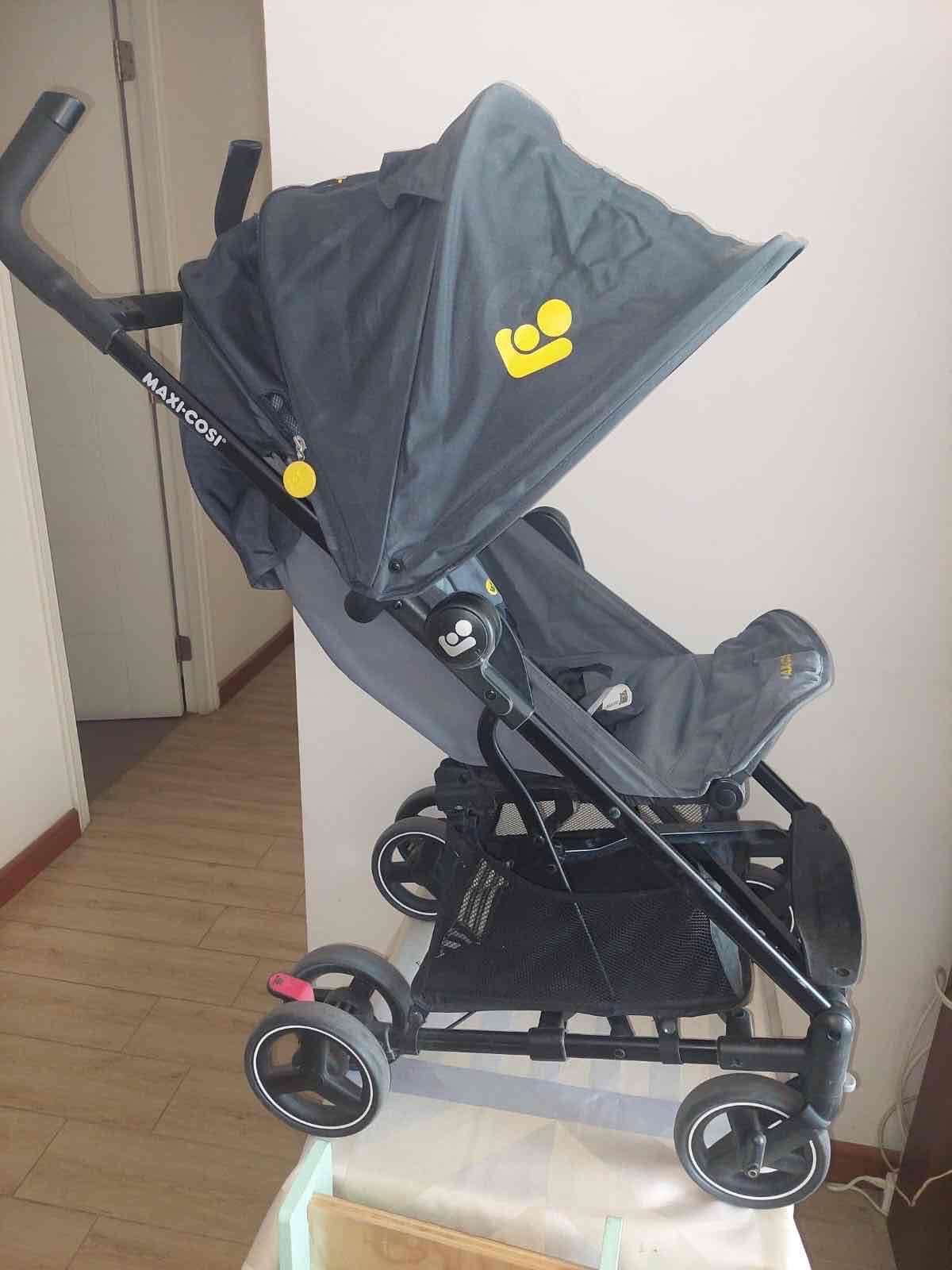 Coche de paseo Maxi-Cosi gris - miniatura 3