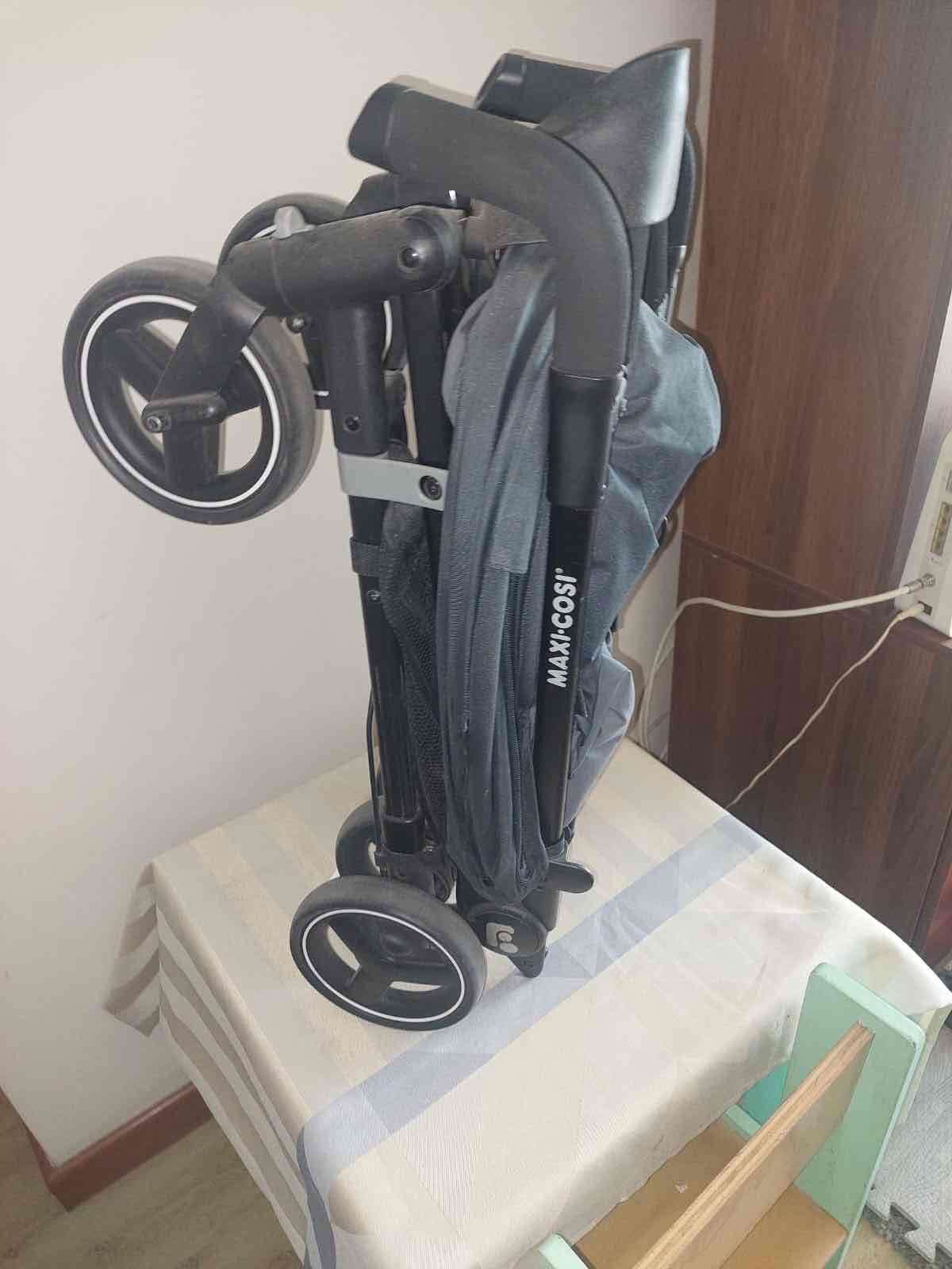 Coche de paseo Maxi-Cosi gris - miniatura 4