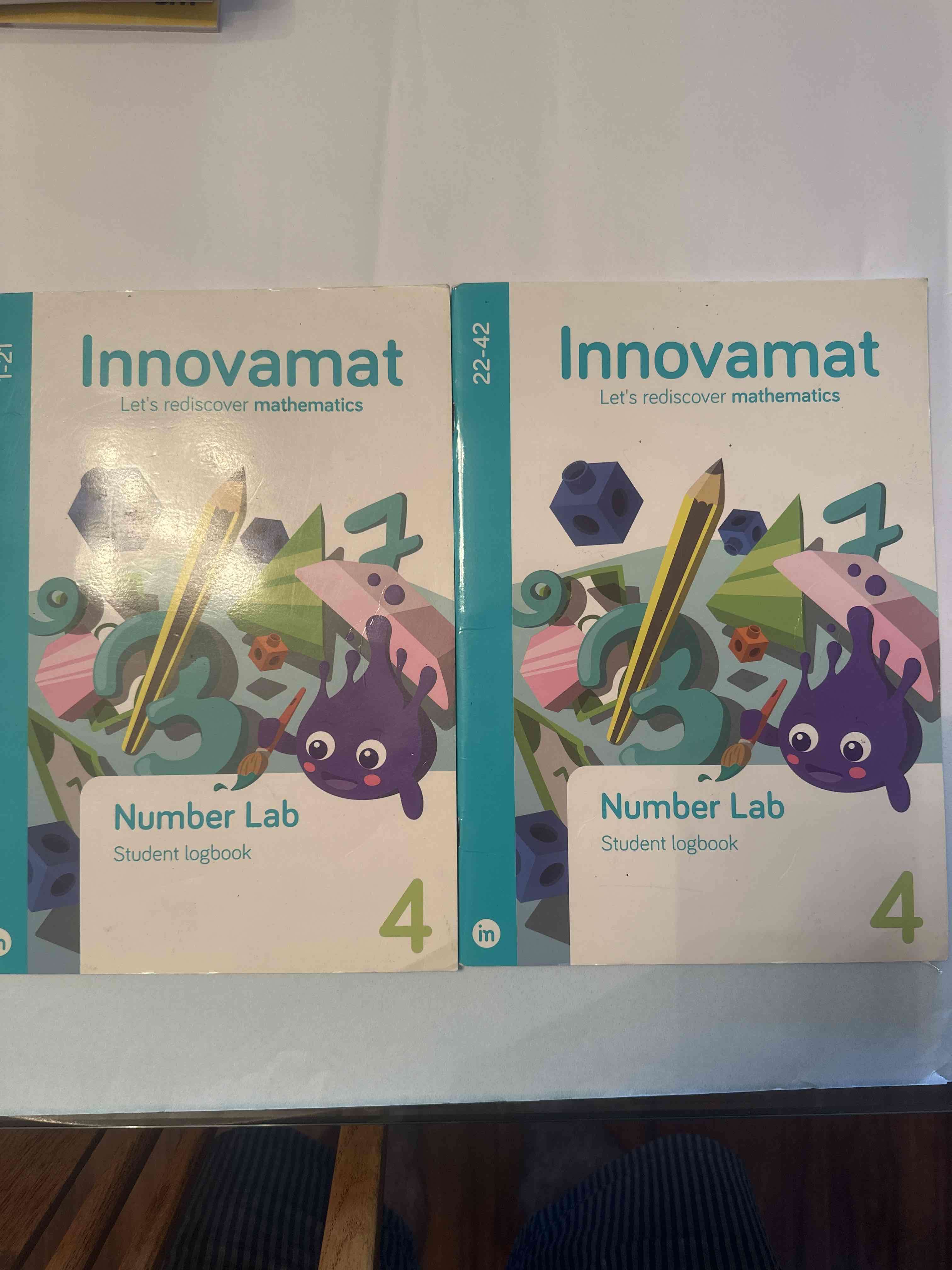 Cuadernos Innovamat Number Lab 4