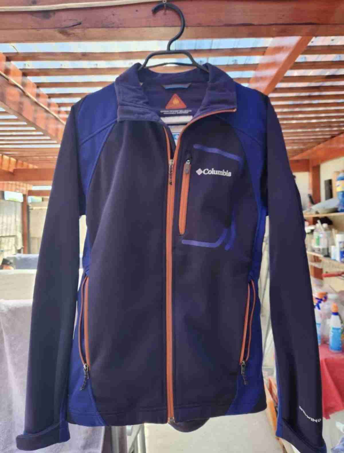 Chaqueta Columbia azul - miniatura 3