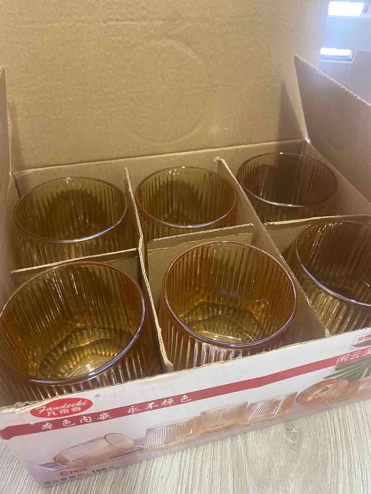 Juego de vasos de cristal - miniatura 2