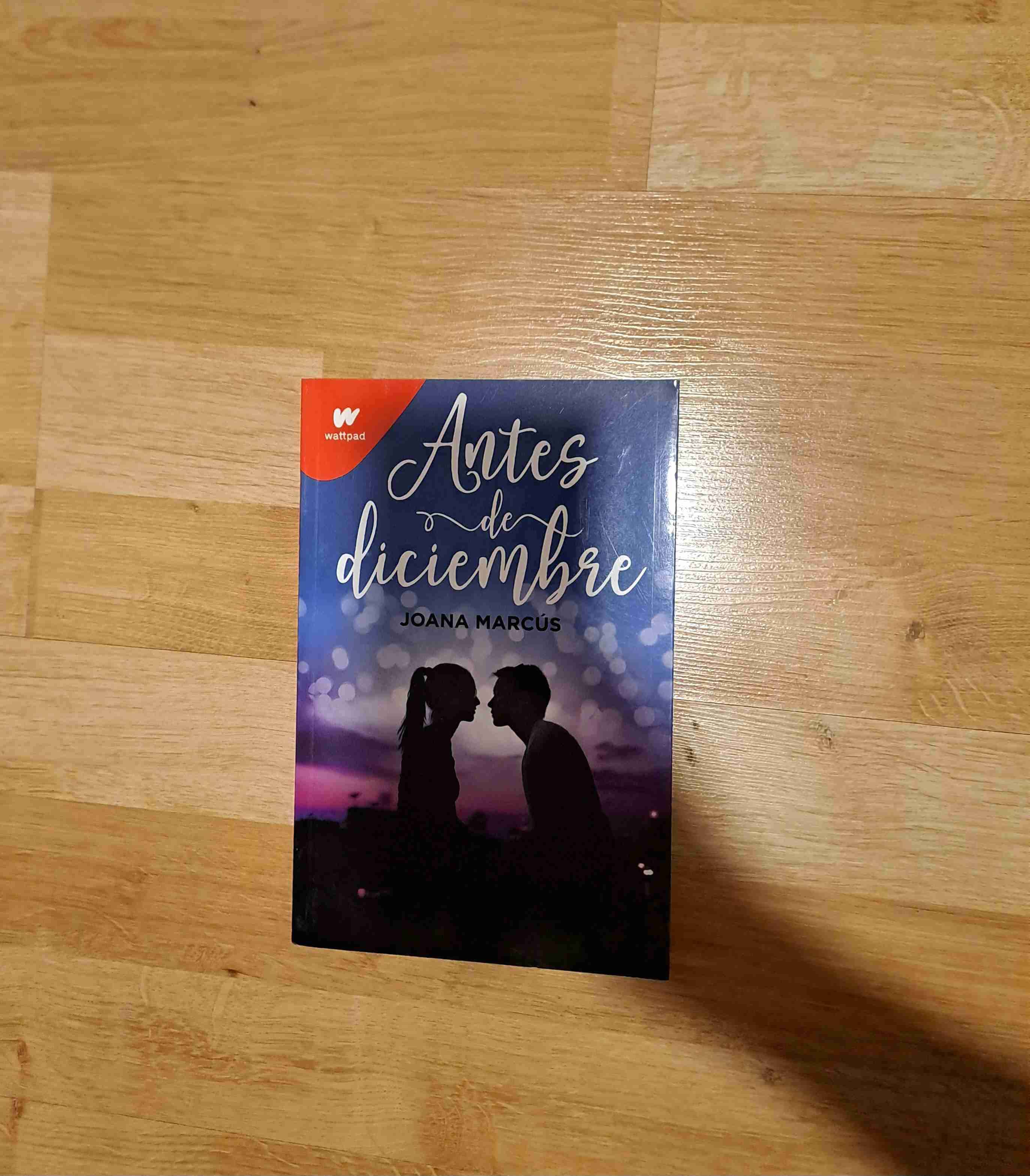 Libro 'Antes de diciembre' Joana Marcús