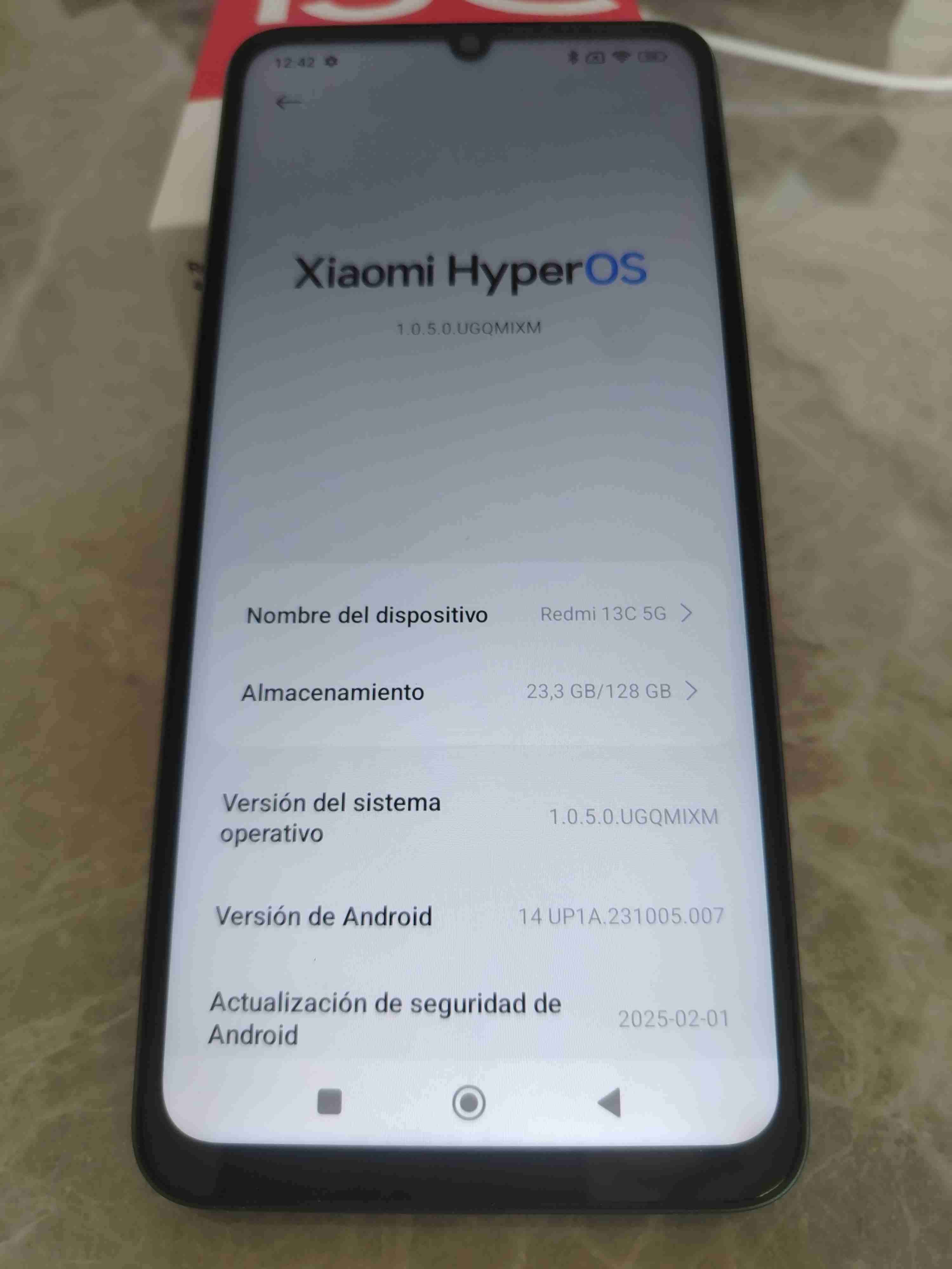 Smartphone Redmi 5G azul - miniatura 3